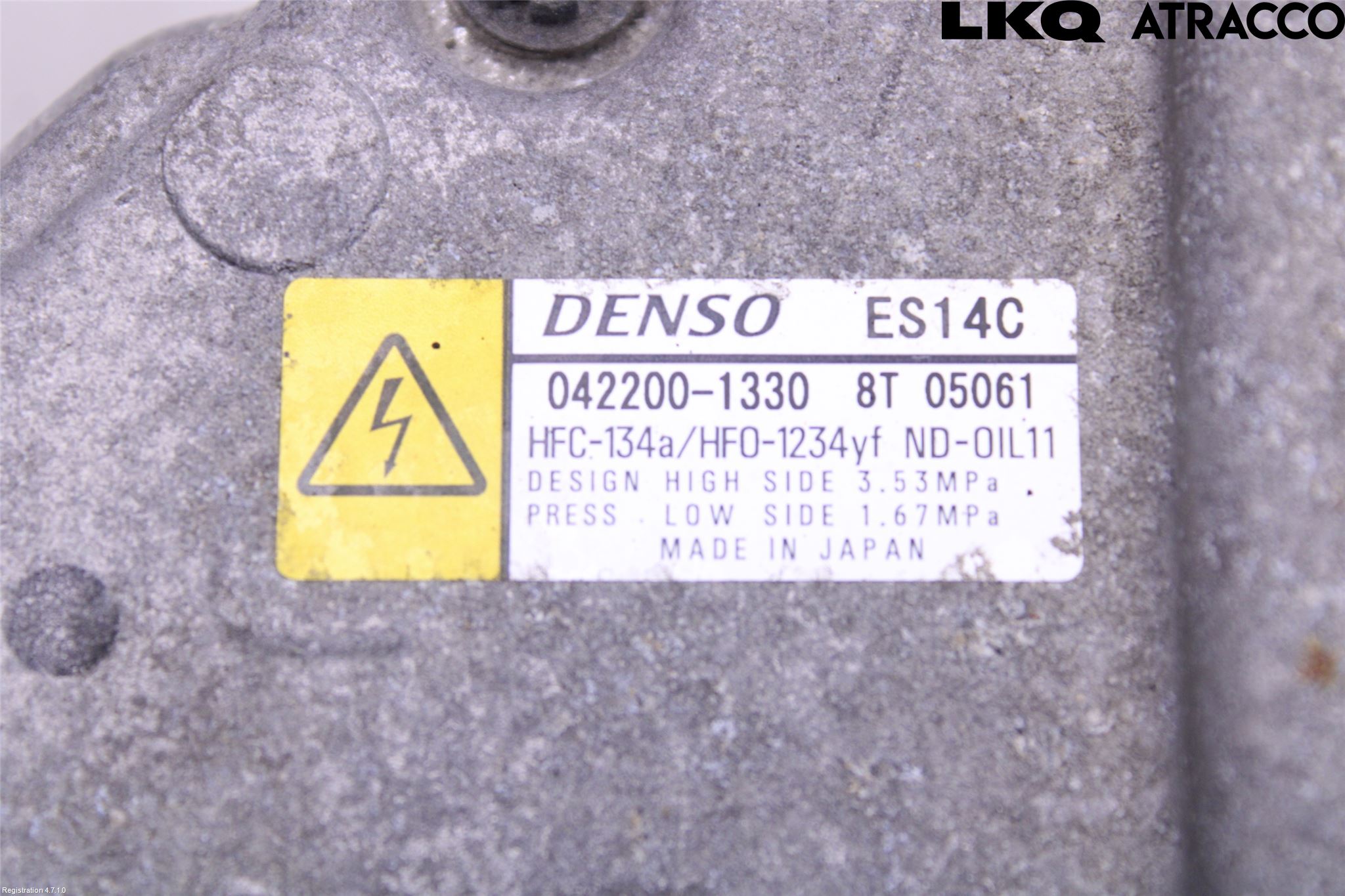Toyota AURIS 13-19 Varme Ac Kompressor