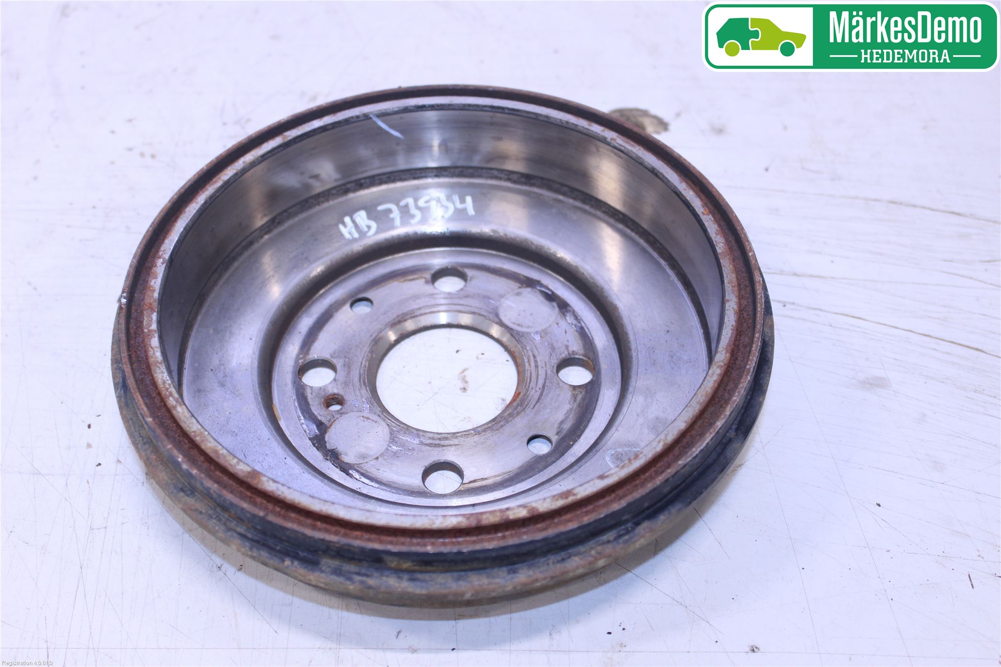 Mazda 2 (DE) 08-15 Bremsetrommel Bak