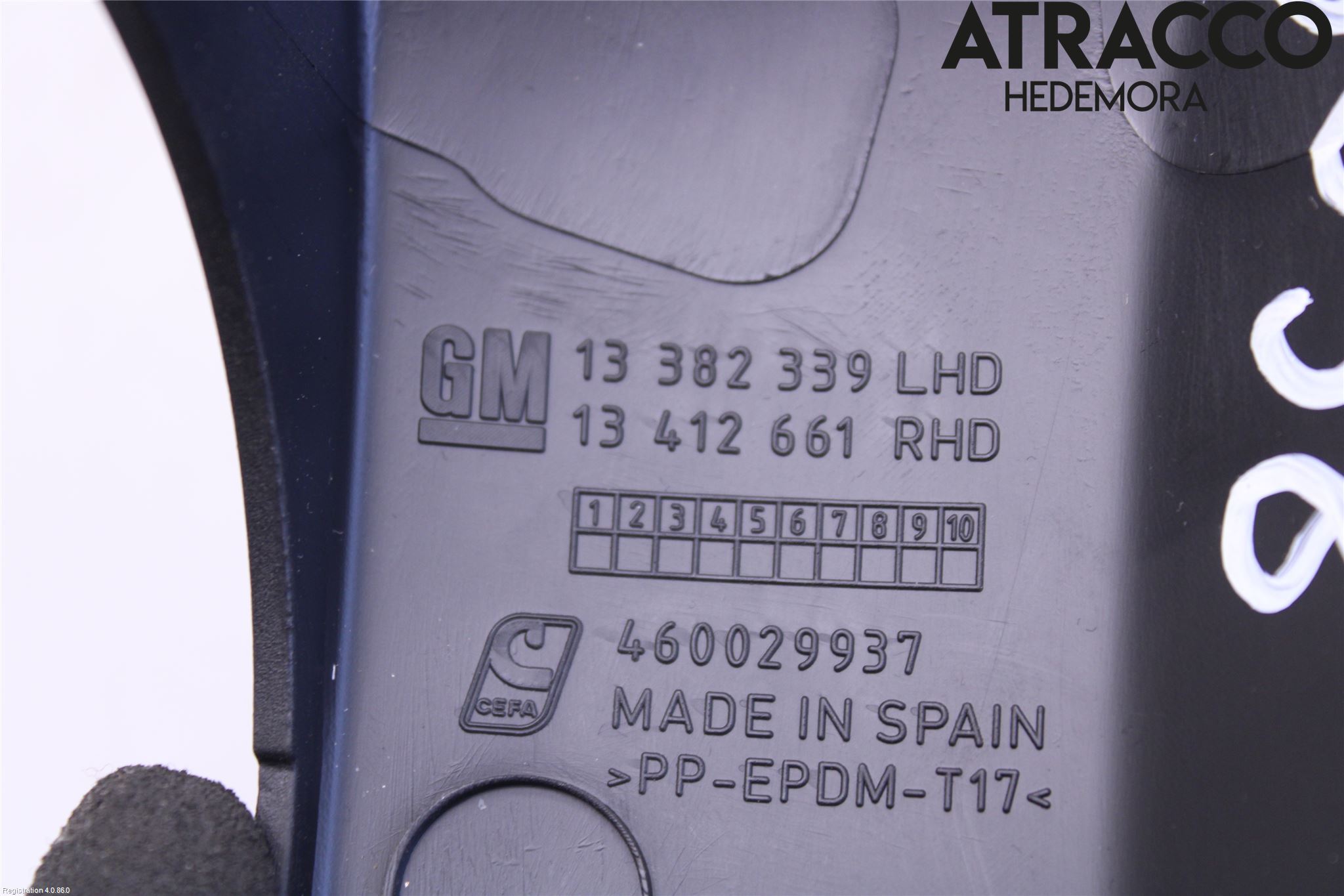 Opel CORSA E 15-19 Rattdeksel - Deksler