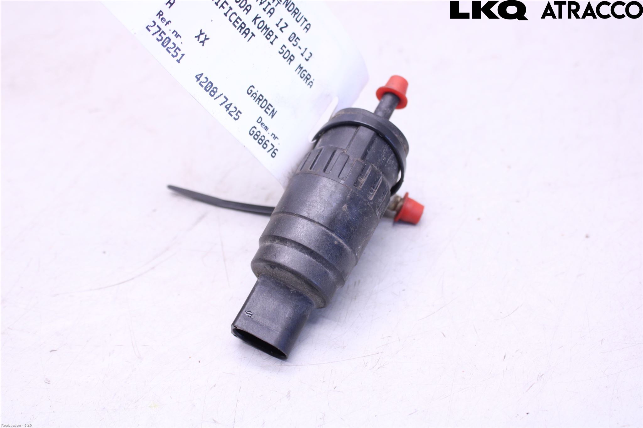 Skoda OCTAVIA (1Z) 05-13 Spylerpumpe Frontrute