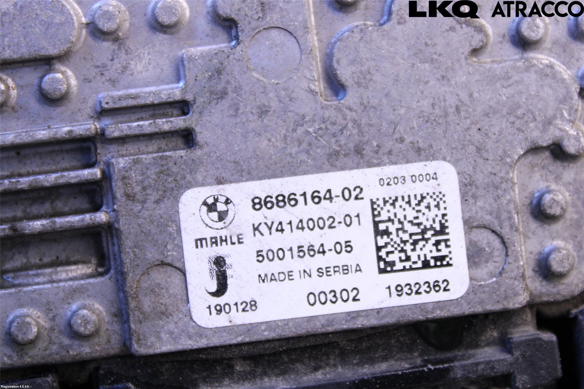 BMW 5 G30/G31/F90 17-23 Kjølevifte Elektrisk