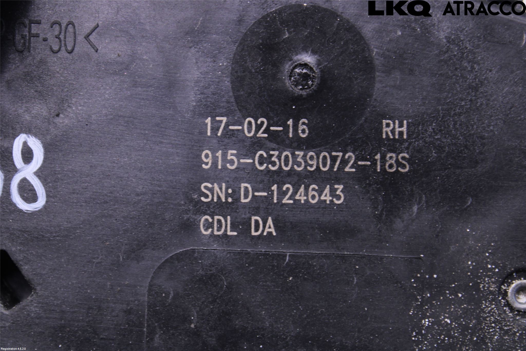 Opel ASTRA K 16-22 Dørlås - Låsekasse