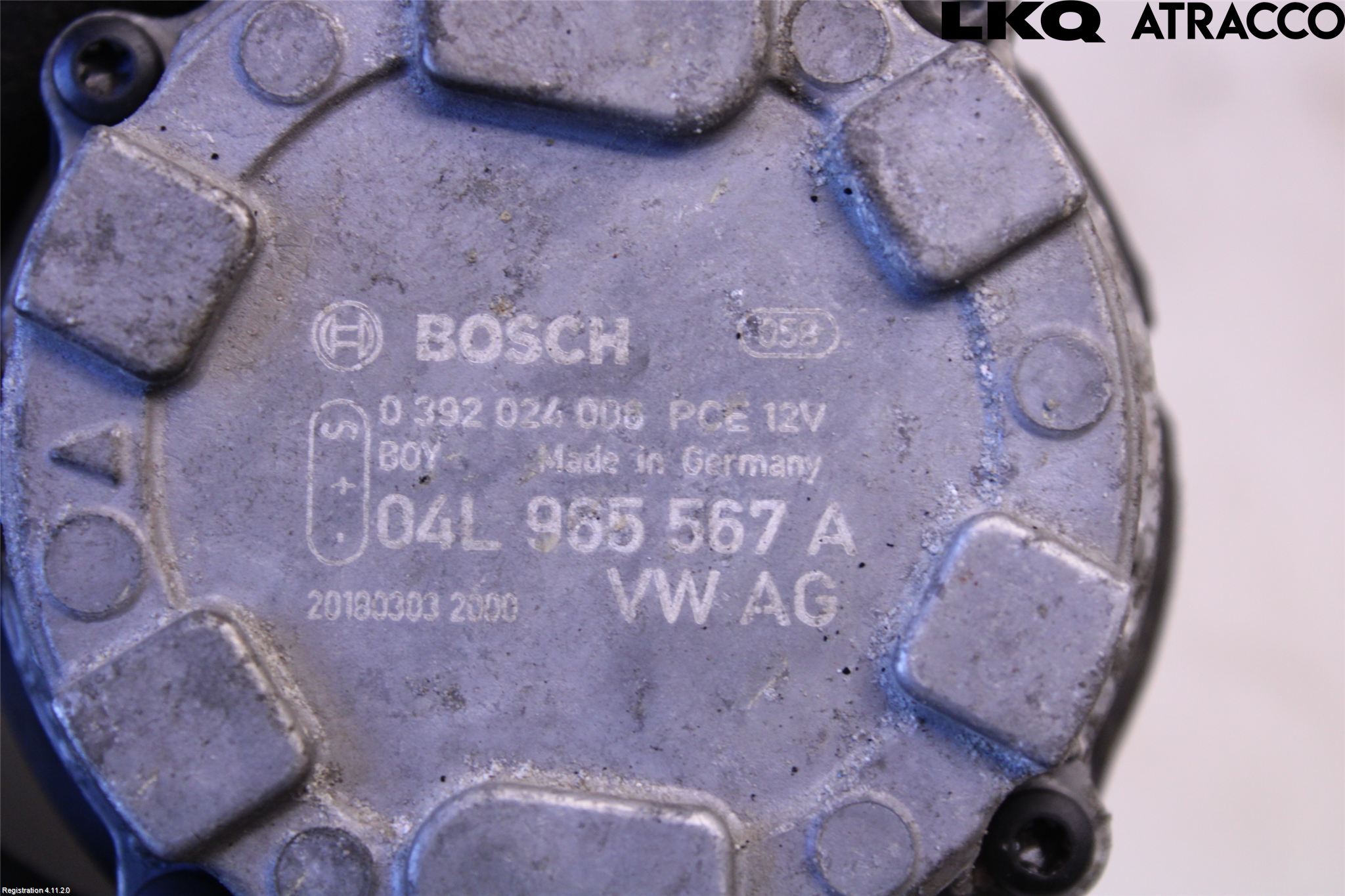 Volkswagen VW TRANSP/CARAVELLE (T6) 16-22 Varme Sirkulasjonspumpe
