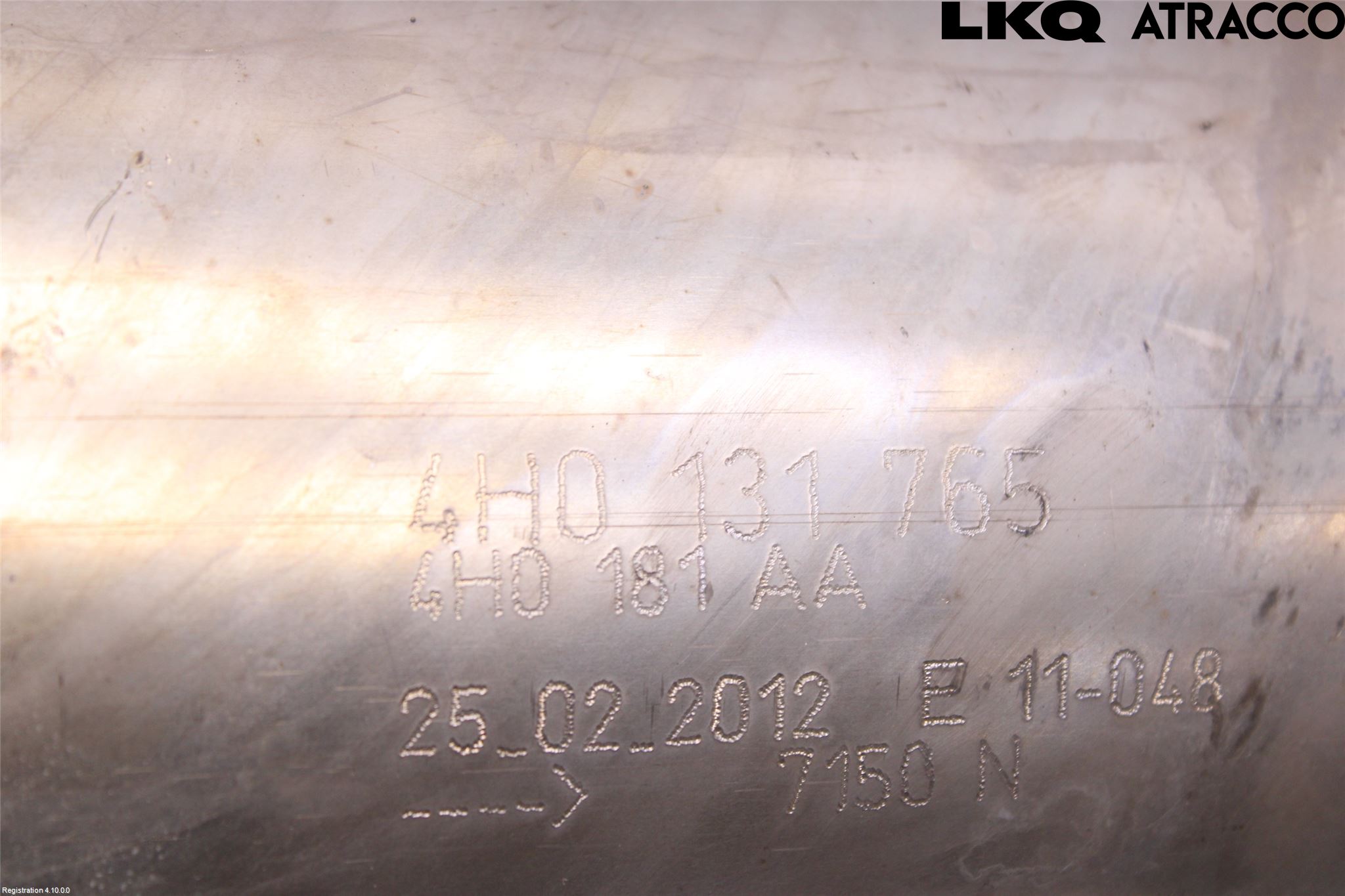 Audi A8/S8 4H 10-17 Eksos Partikketfilter