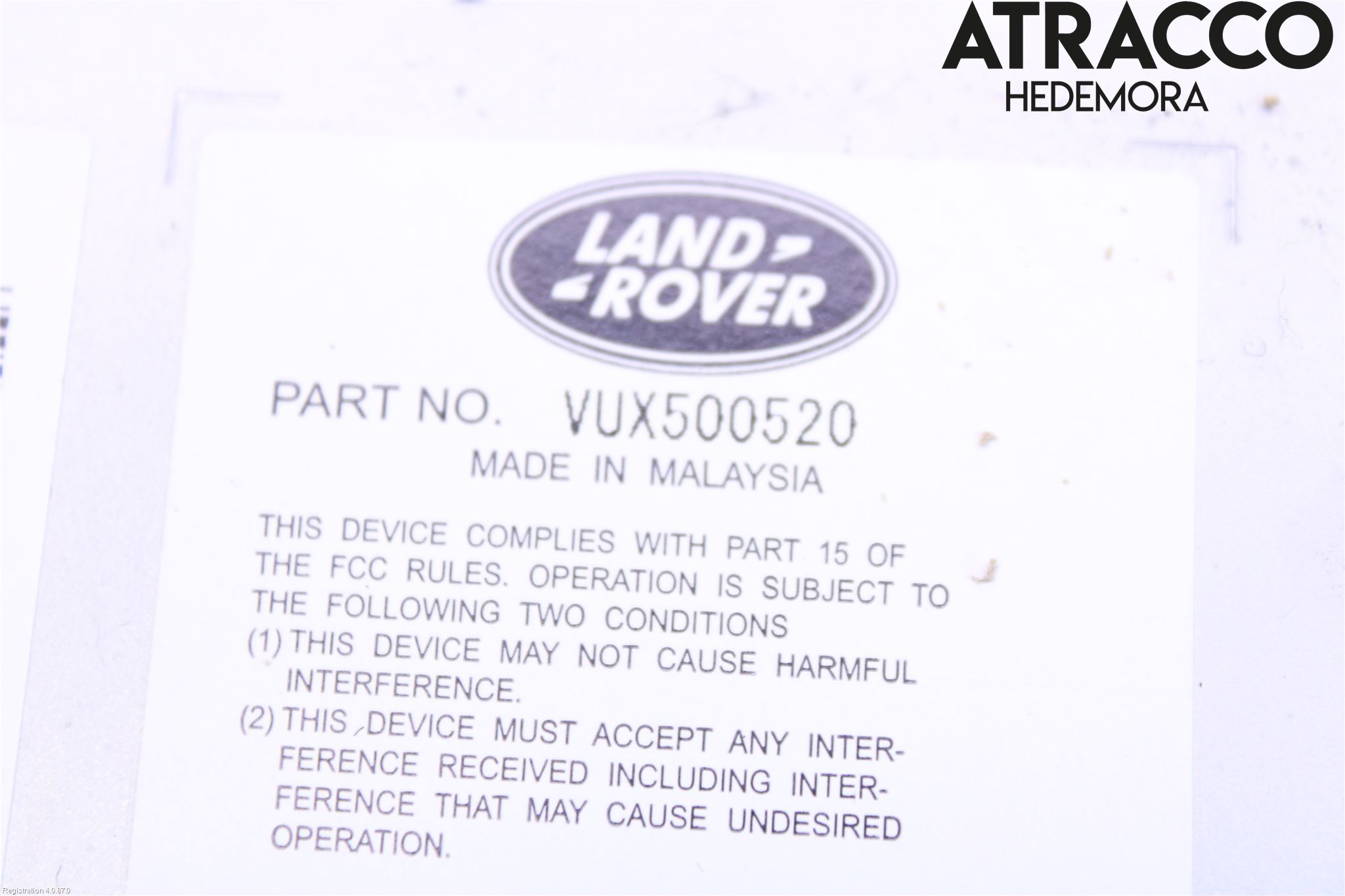 Landrover LAND ROVER DISCOVERY 3 05-09 Stereo Radio Med Cd