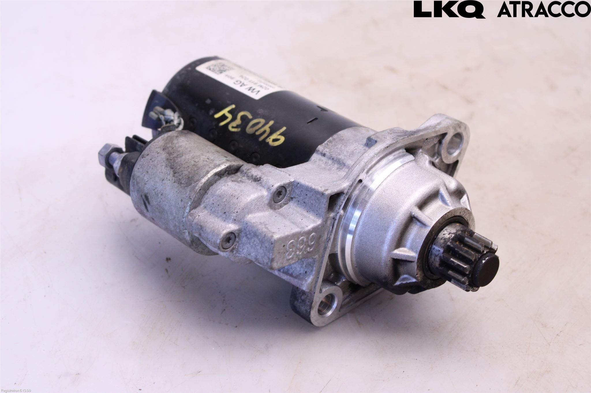 Volkswagen VW CADDY 11-15 Startmotor Diesel