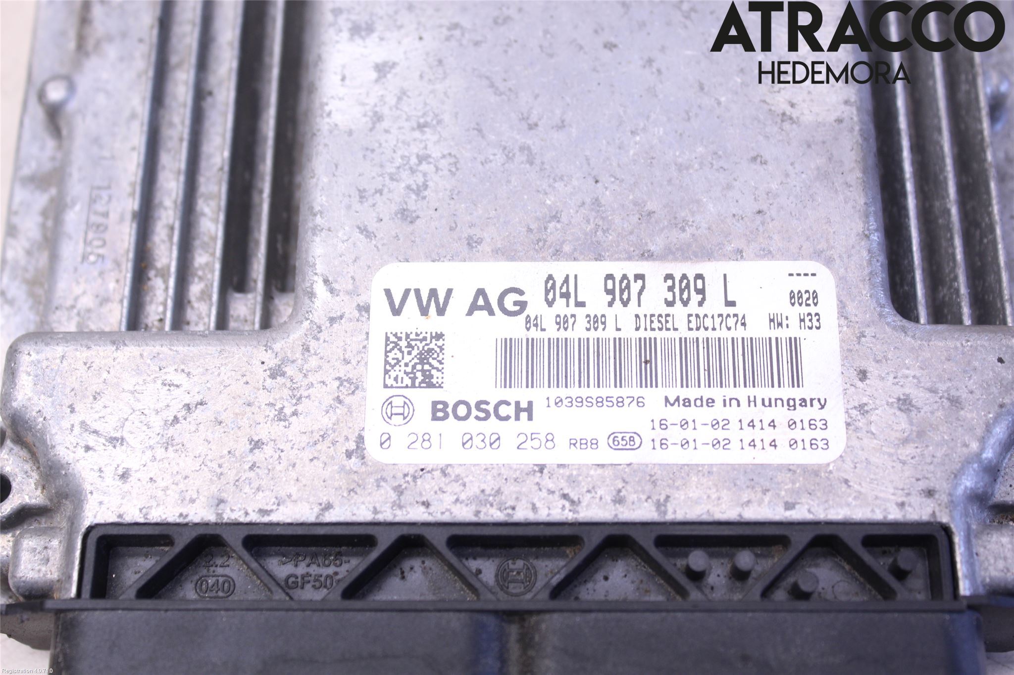 Audi A4/S4 B9 16-19 Styreenhet Innsprøytning
