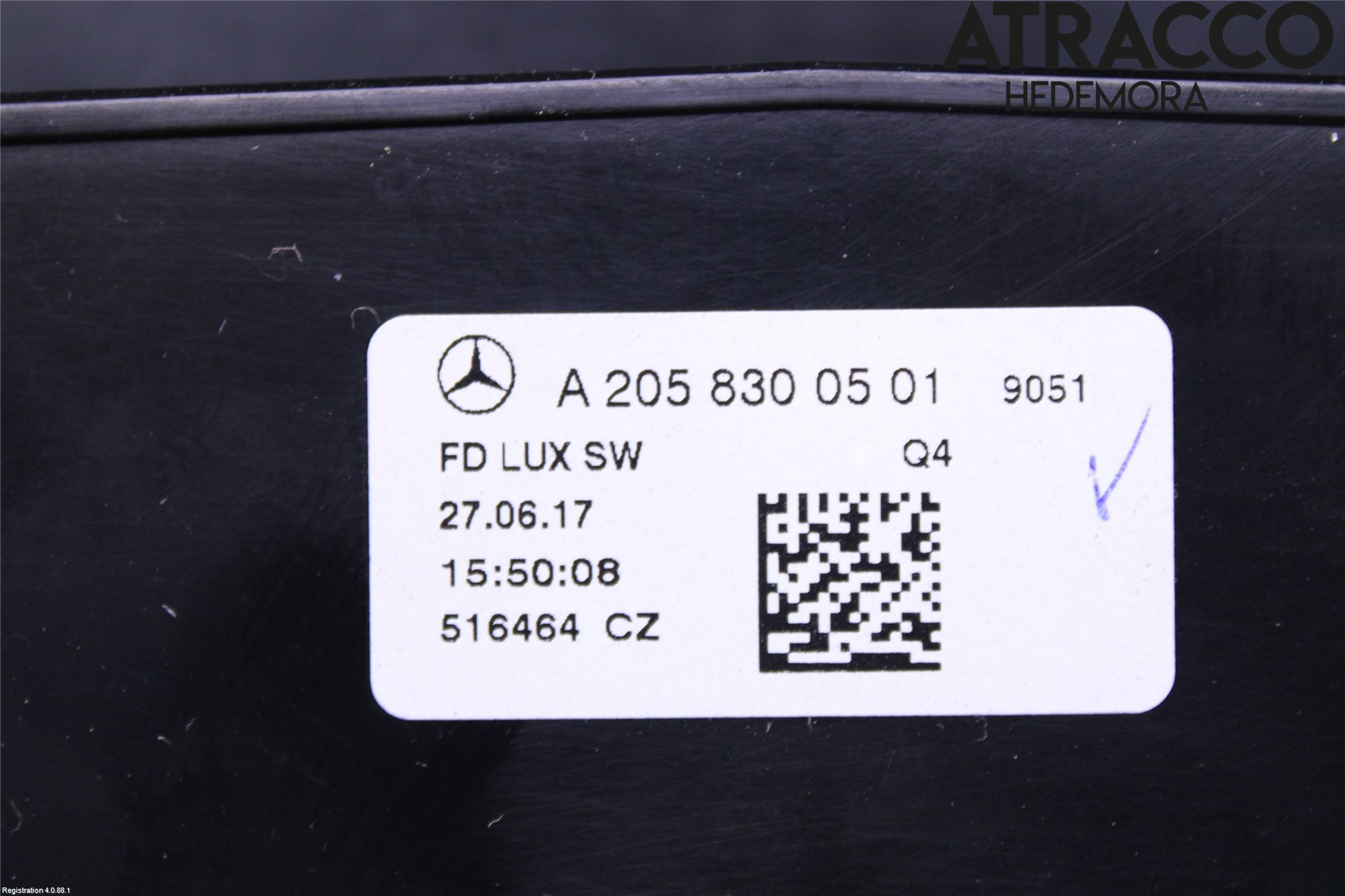 Mercedes-Benz MB C-KLASS (W205) 14-21 Dashbord Kanal - Dyse