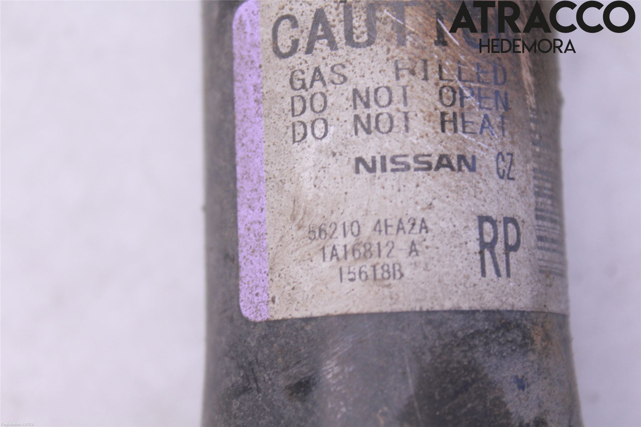 Nissan QASHQAI 14-17 Støtdemper Bak