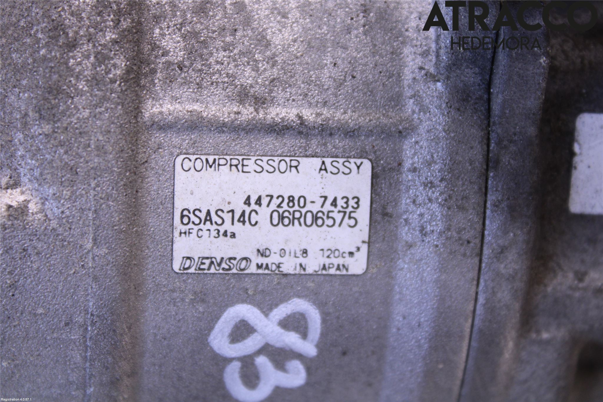 Mercedes-Benz MB CLA-KLASS (C117/X117) 13-19 Varme Ac Kompressor