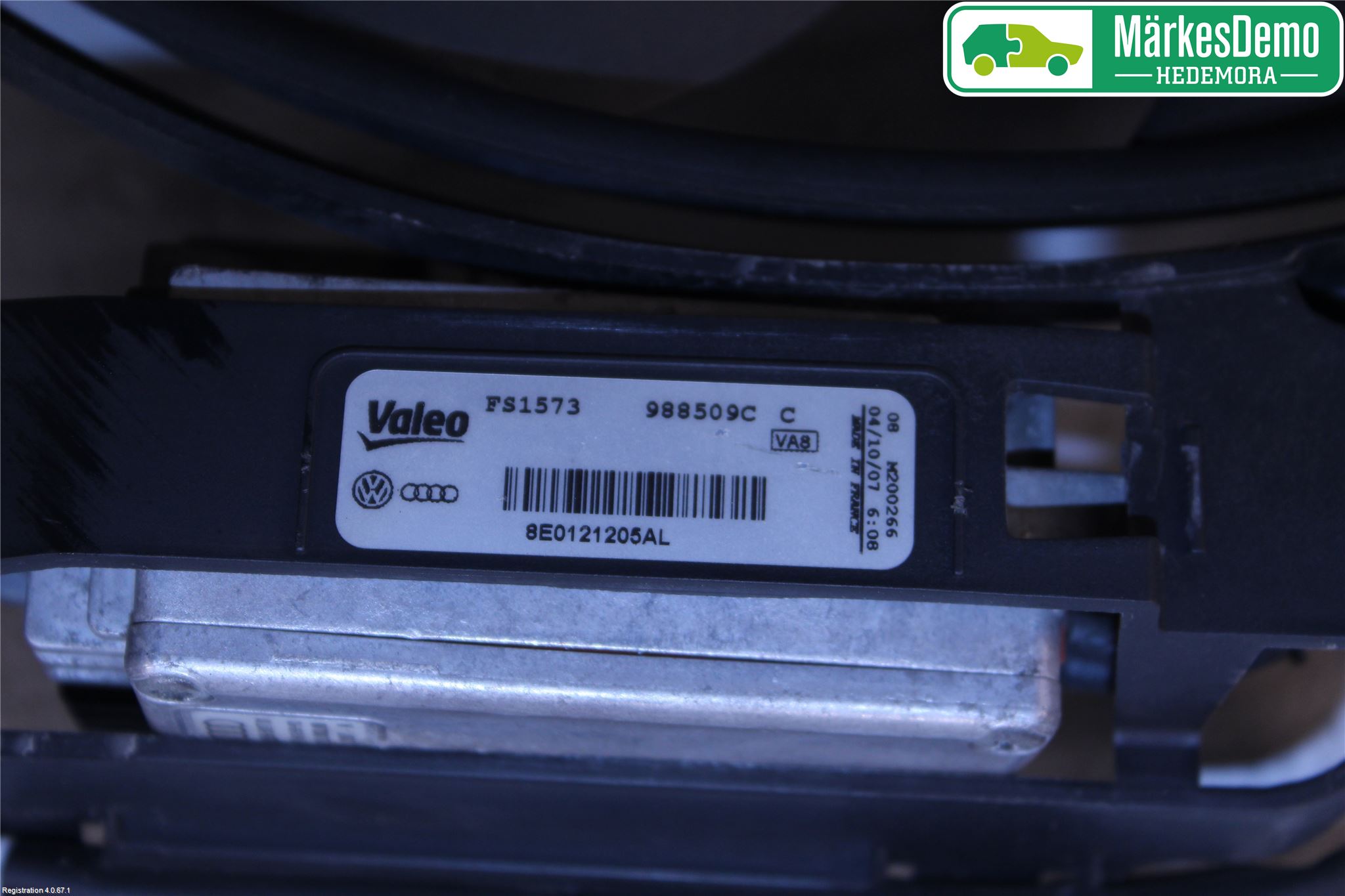 Audi A4/S4 05-07 Kjølevifte Elektrisk