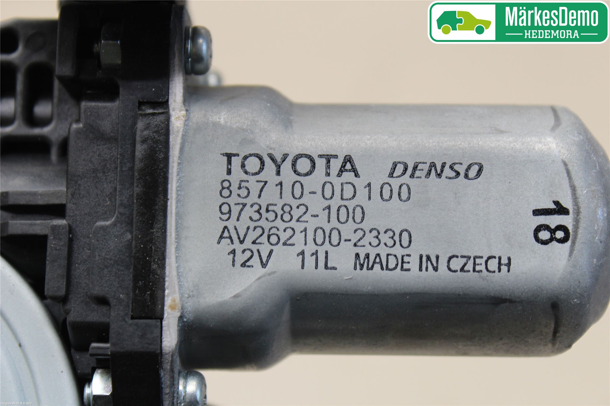 Toyota YARIS XP90 06-11 Vindusheis El Komp