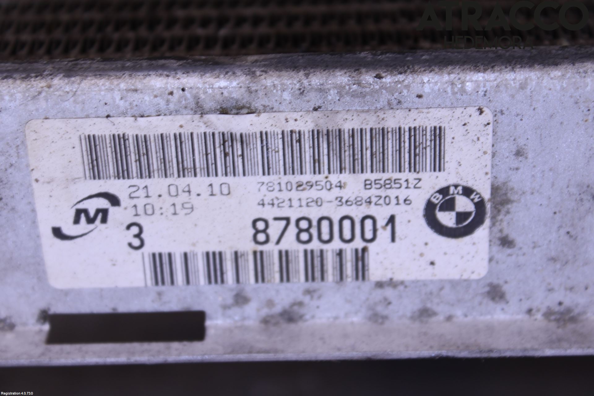 BMW X1 E84 10-15 Radiator Manuell