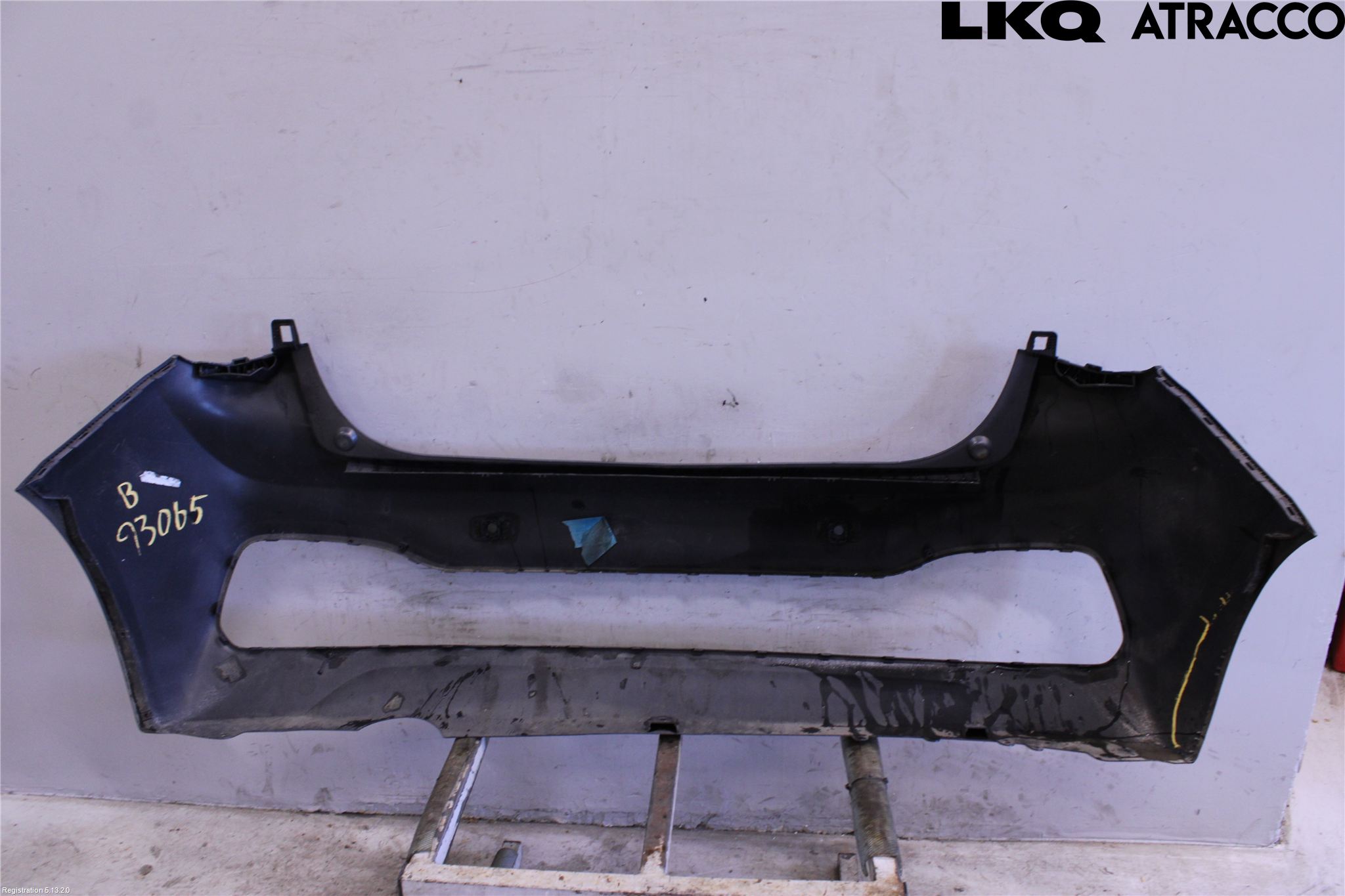 Hyundai i20 GB 15-20 Støtfanger Bak Overtrekk