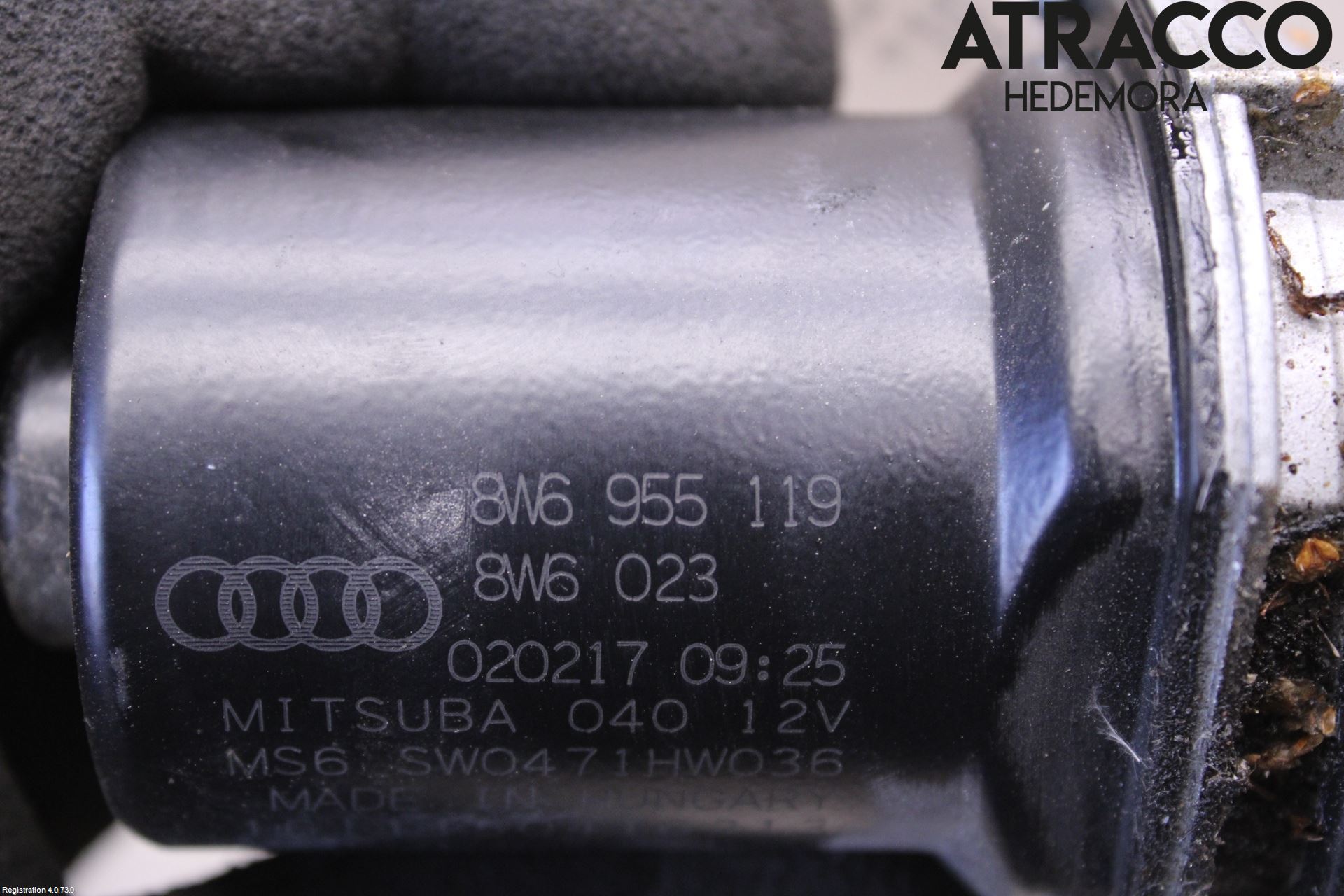 Audi A5 17- Viskermotor Frontrute