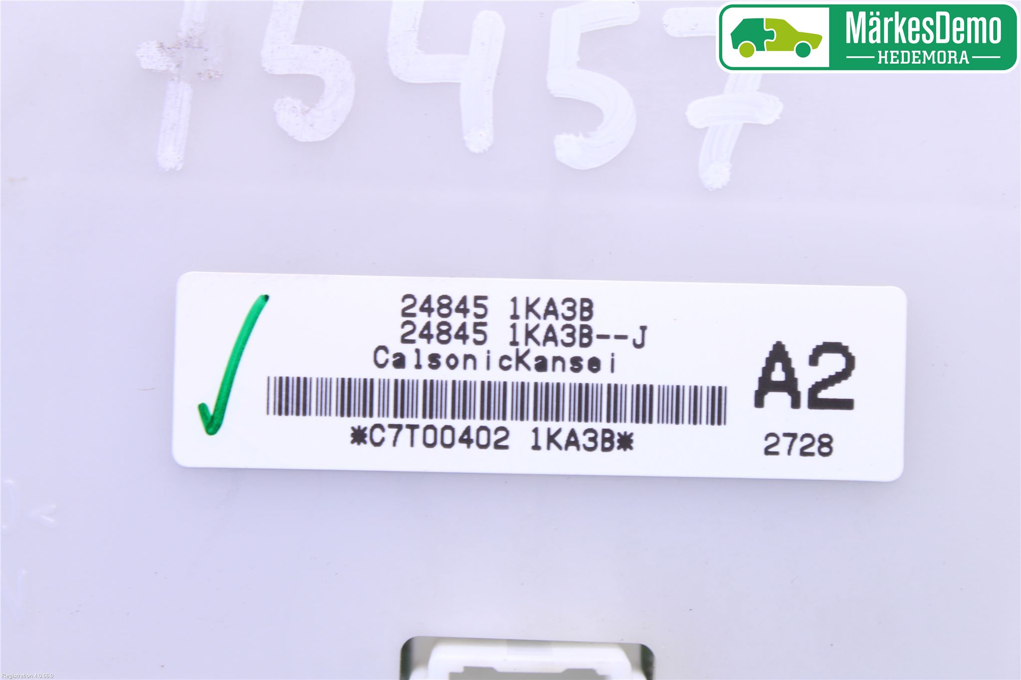 Nissan JUKE 10-14 Varme Ac Betjening-Display