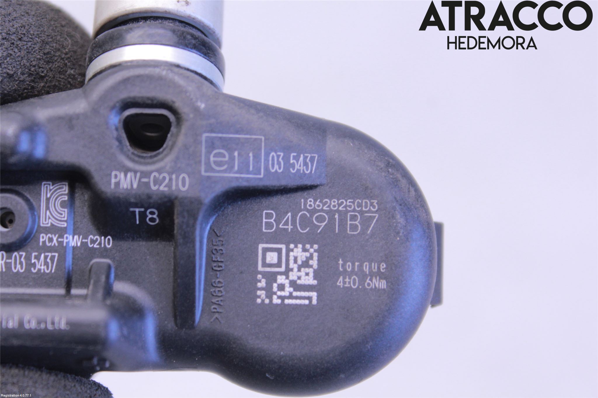 Toyota YARIS XP130 15-20 Giver Dekktrykk