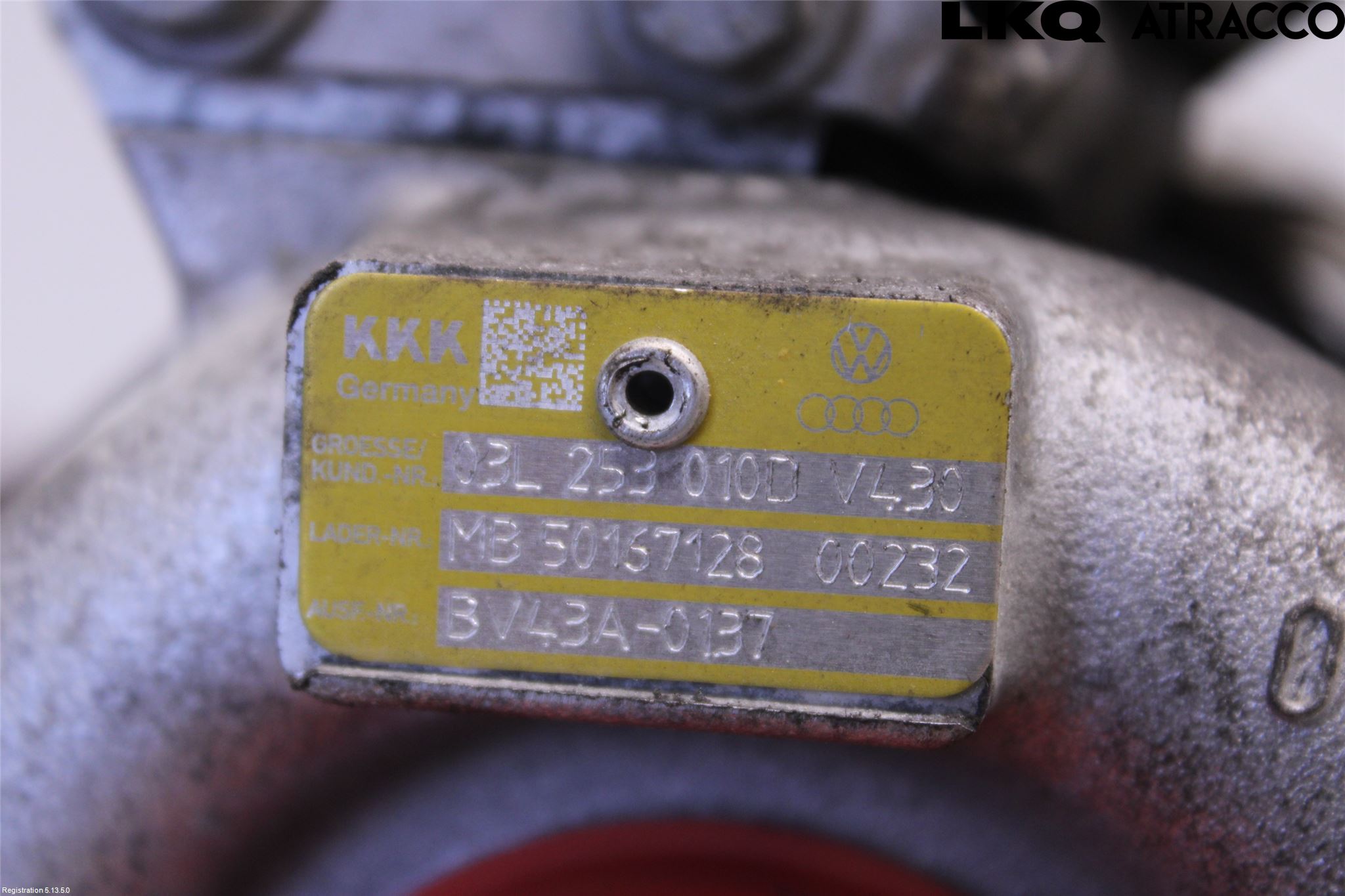 Volkswagen VW PASSAT 05-11 Turboaggregat