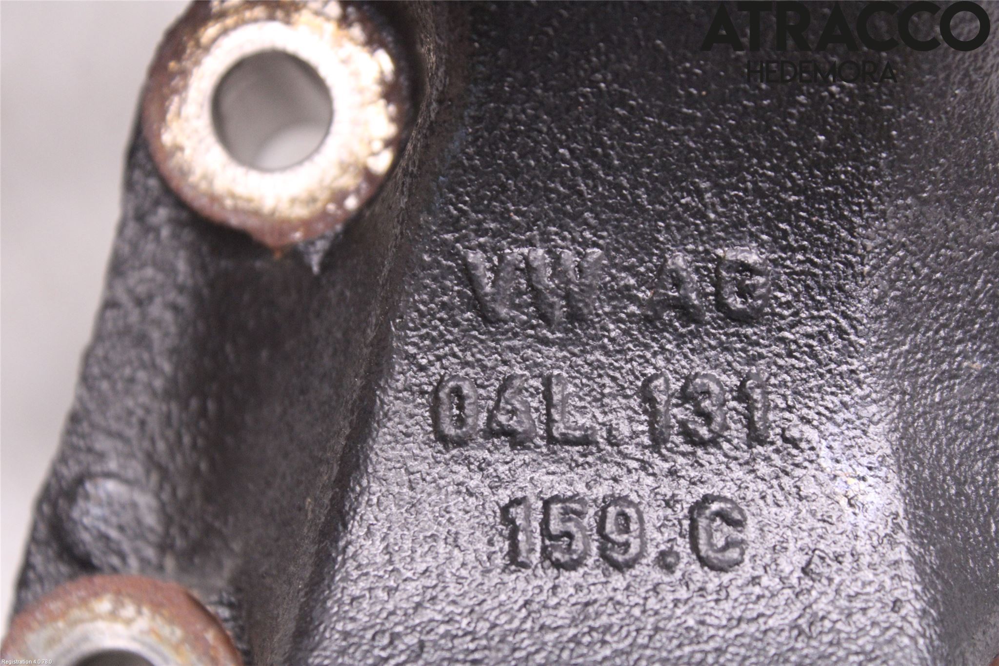 Audi A4/S4 B9 16-19 Motor Feste Stål-Alu