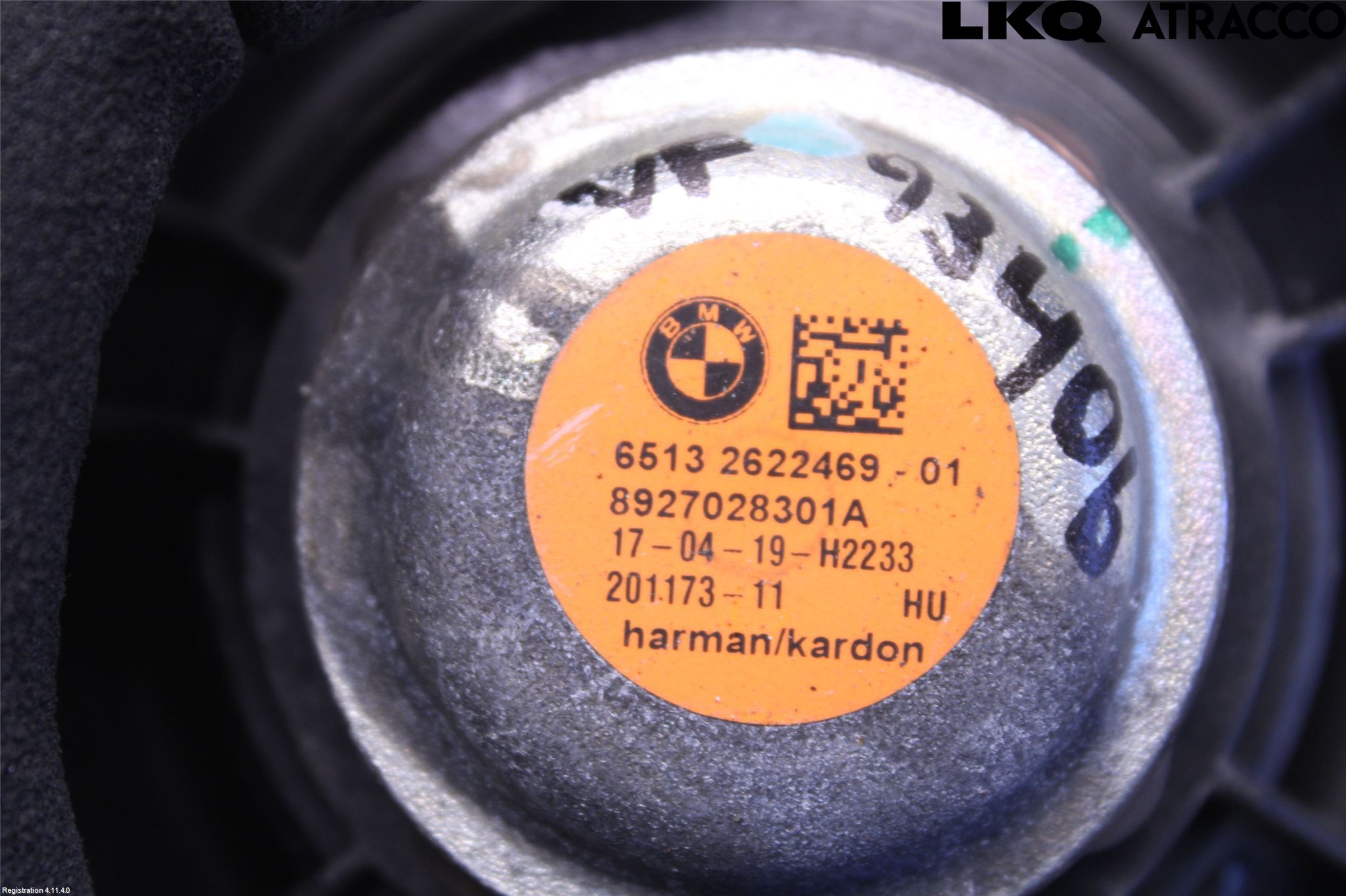 BMW 3 G20/G21/G80/G81 19- Innr Høyttaler