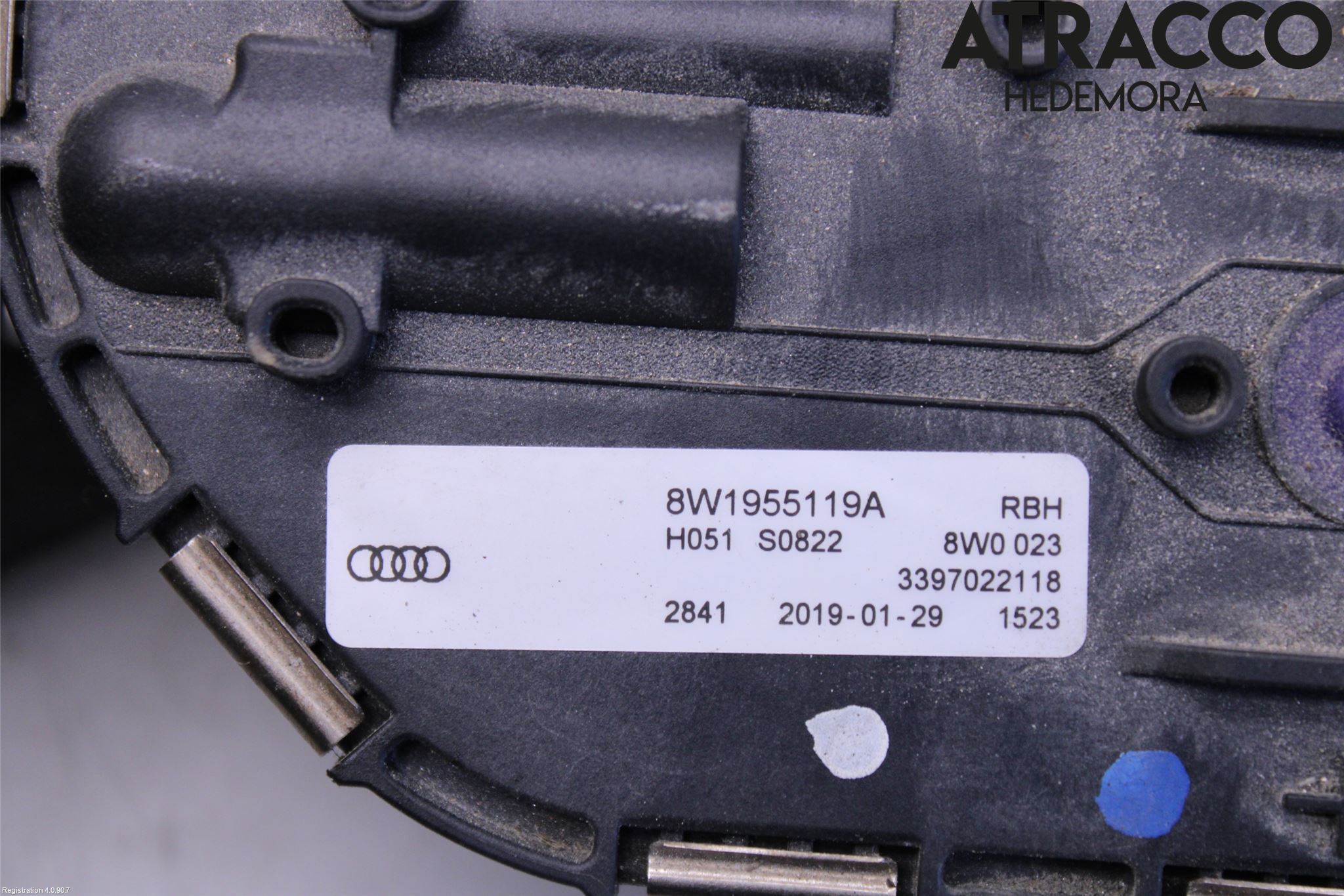 Audi A4/S4 B9 20- Viskermotor Frontrute