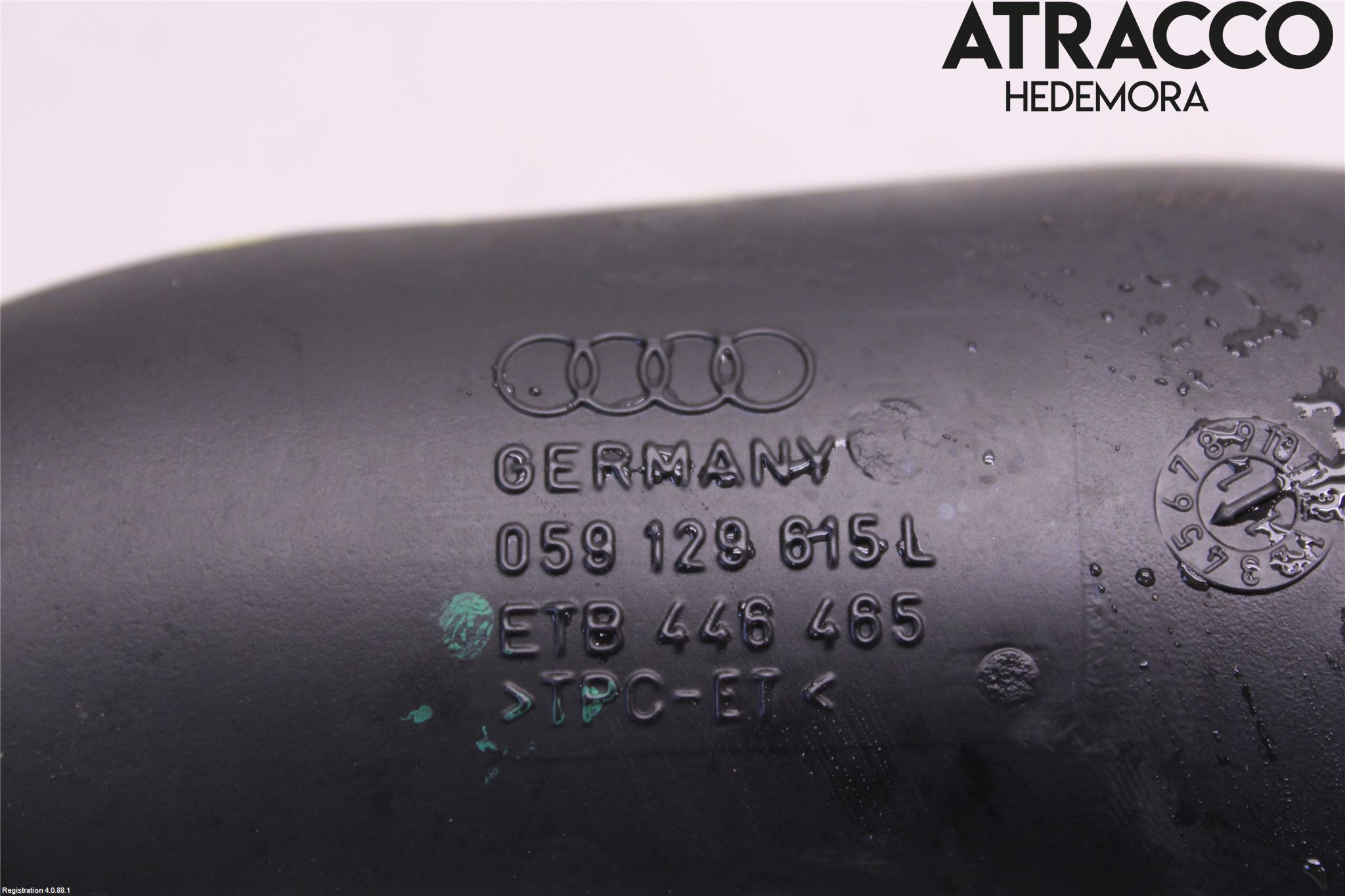 Audi A6/S6 4G 11-18 Inns Gummibelg - Slange