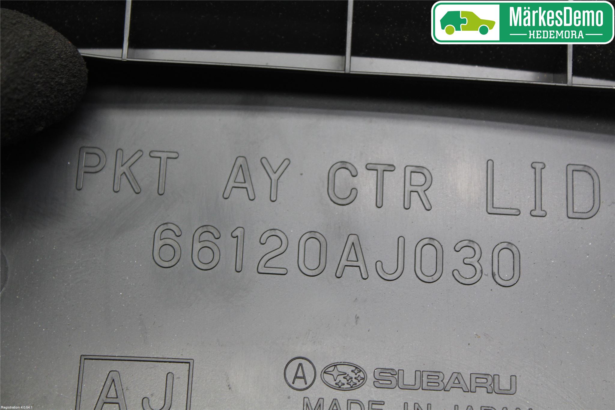 Subaru LEGACY 10-14 Innr Oppbevaringsrom