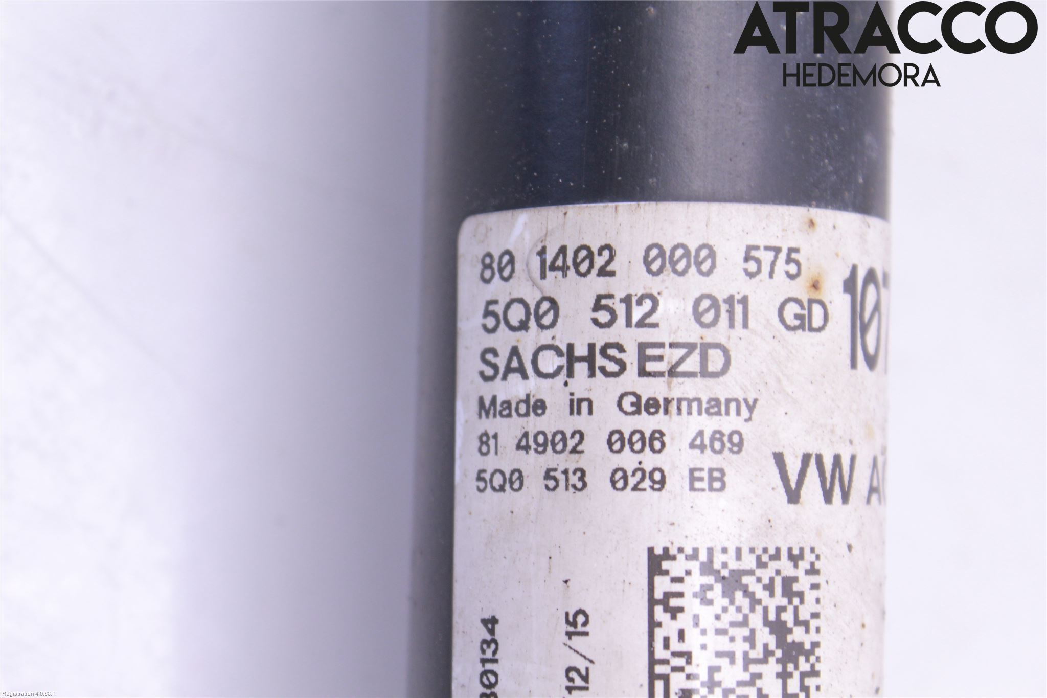 Audi A3/S3 8V 13-20 Støtdemper Bak
