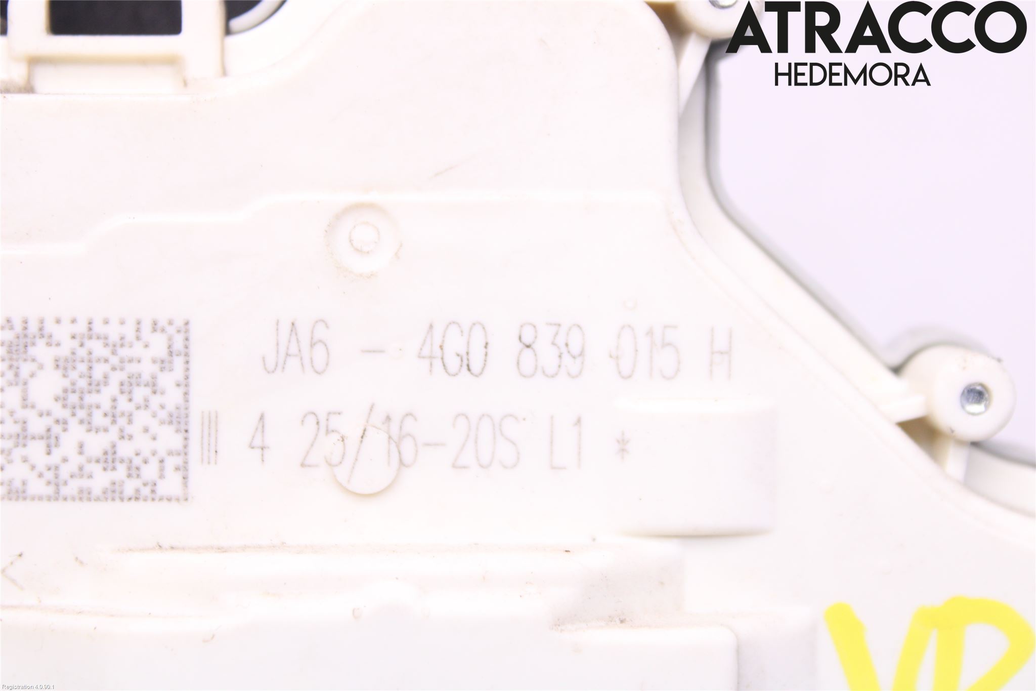 Audi A4/S4 B9 16-19 Dørlås - Låsekasse
