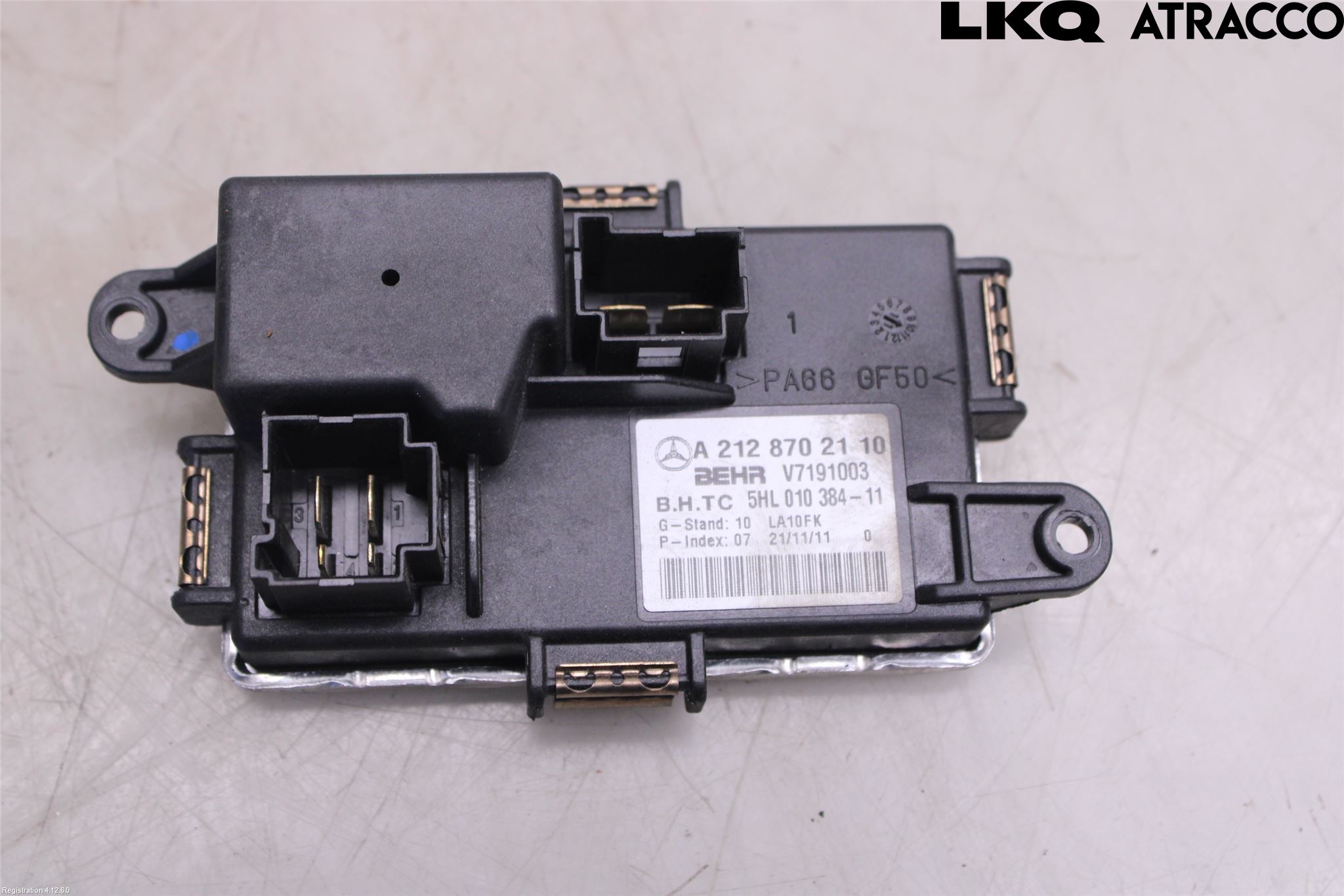Mercedes-Benz MB C-KLASS (W204) 07-15 Varmeapparat Viftemotstand
