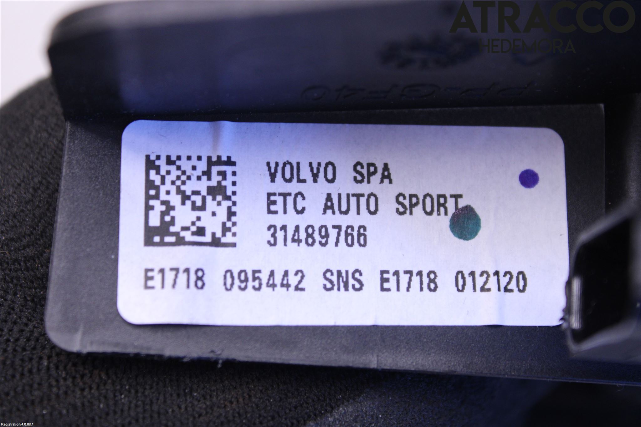 Volvo S90 17->> Gasspedal