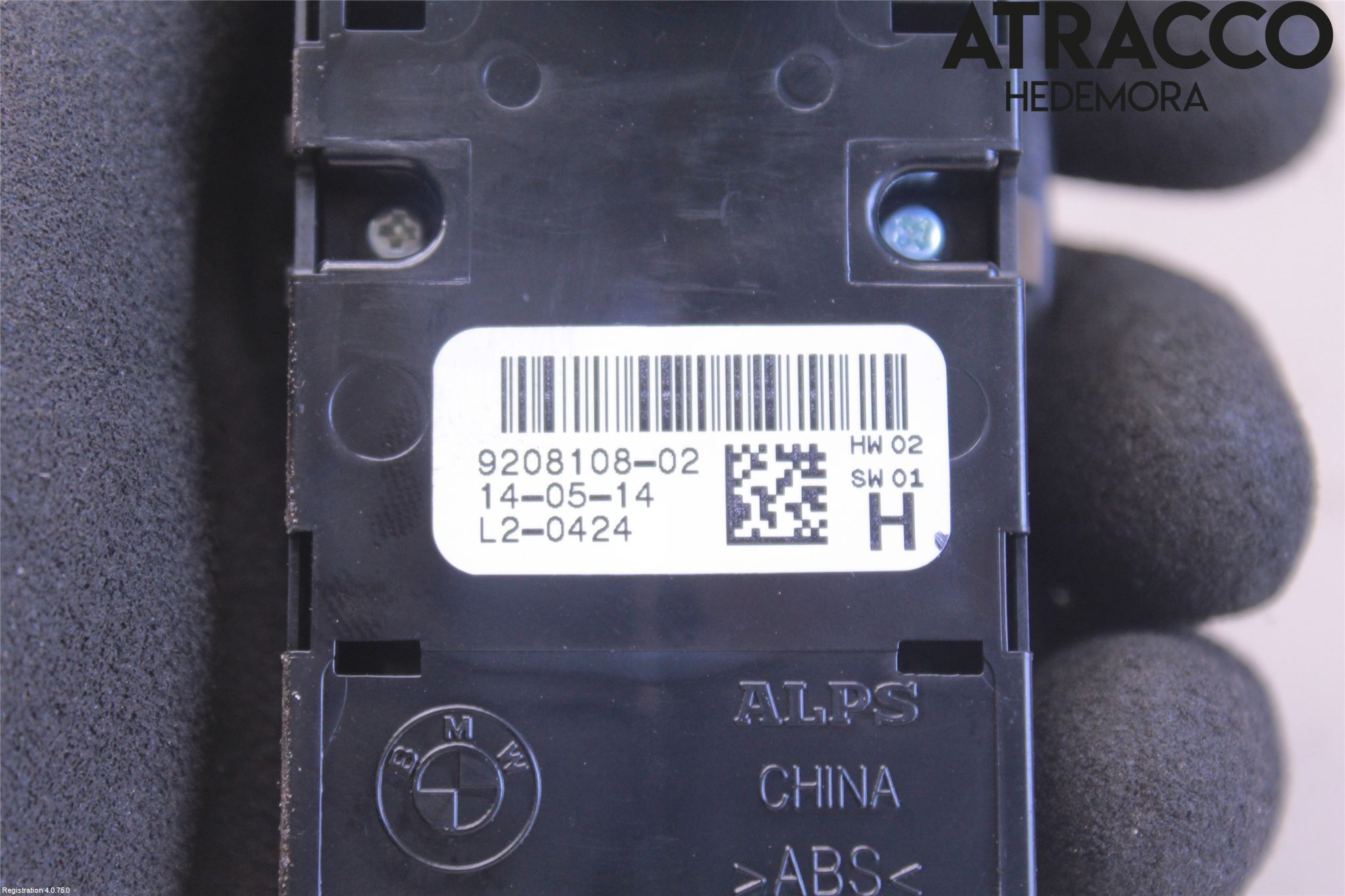 BMW 4 F32/F33/F82/F83 13-20 Bryter Vindusheis