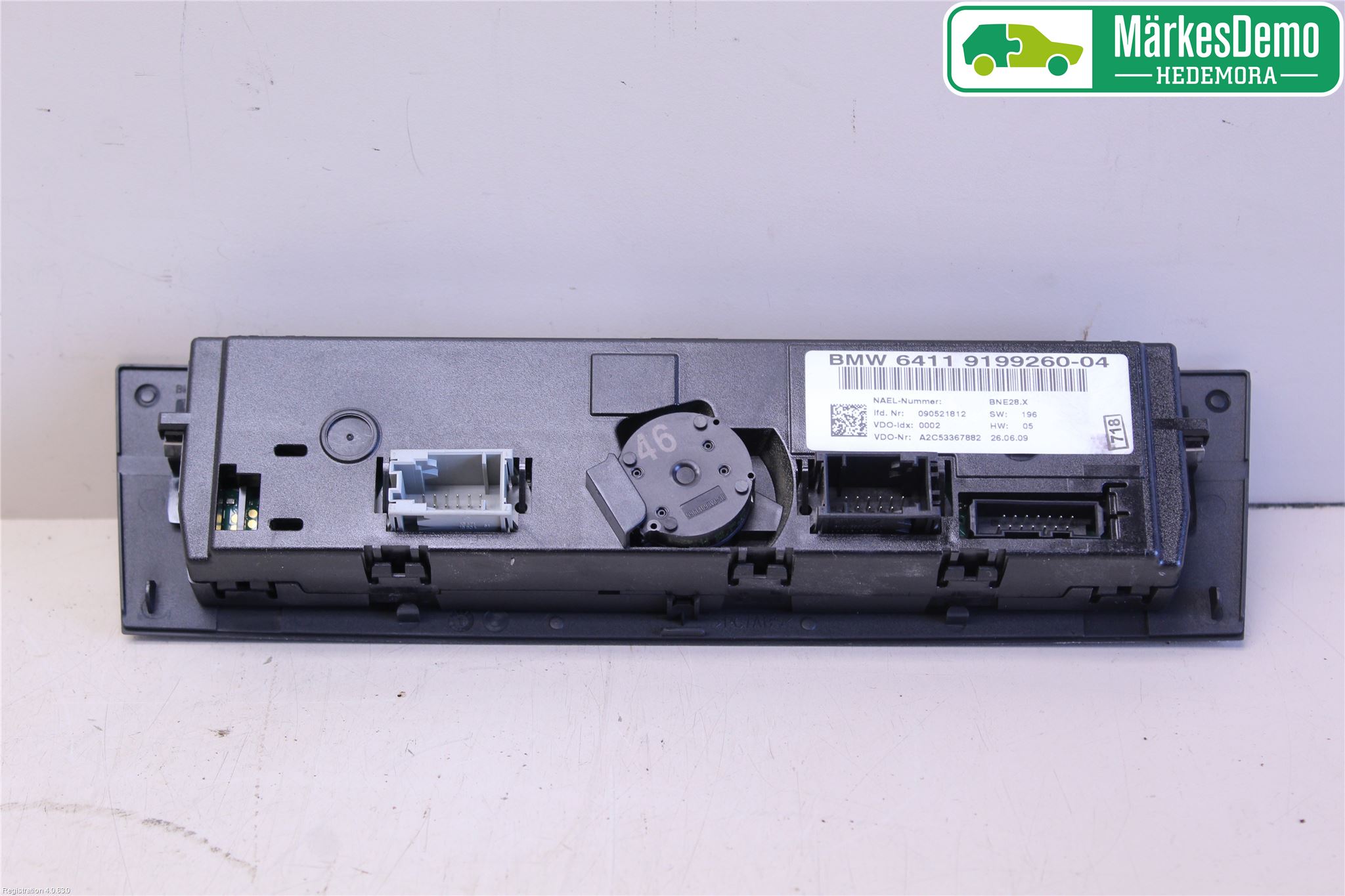 BMW 1 E87/81 5D/3D 03-11 Varme Ac Betjening-Display