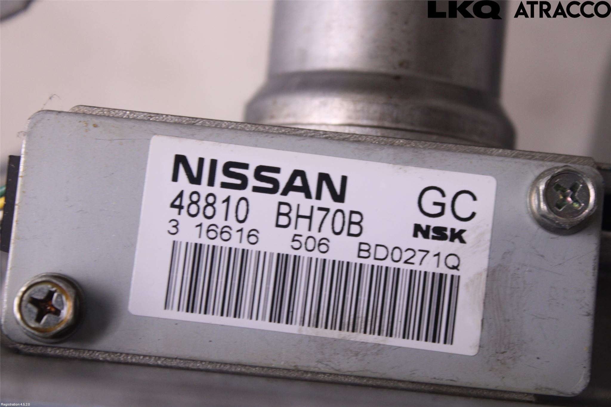 Nissan QASHQAI 14-17 Rattakselaggregat Innebygd Servo