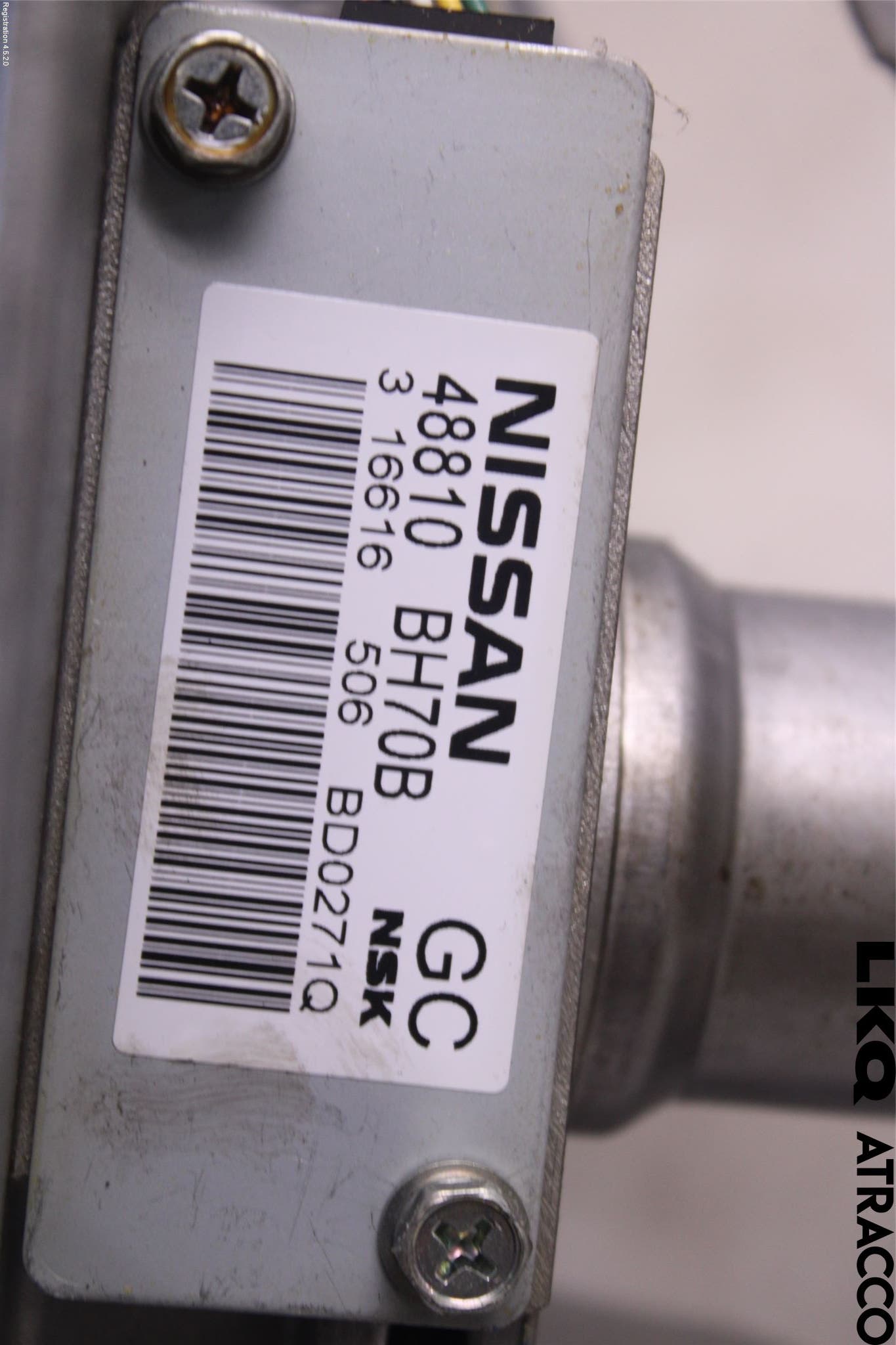 Nissan QASHQAI 14-17 Rattakselaggregat Innebygd Servo