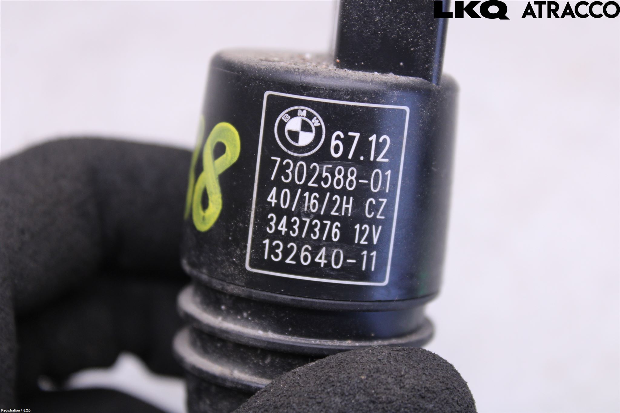 BMW 3 F30/F31/F80 12-19 Spylerpumpe Bakluke