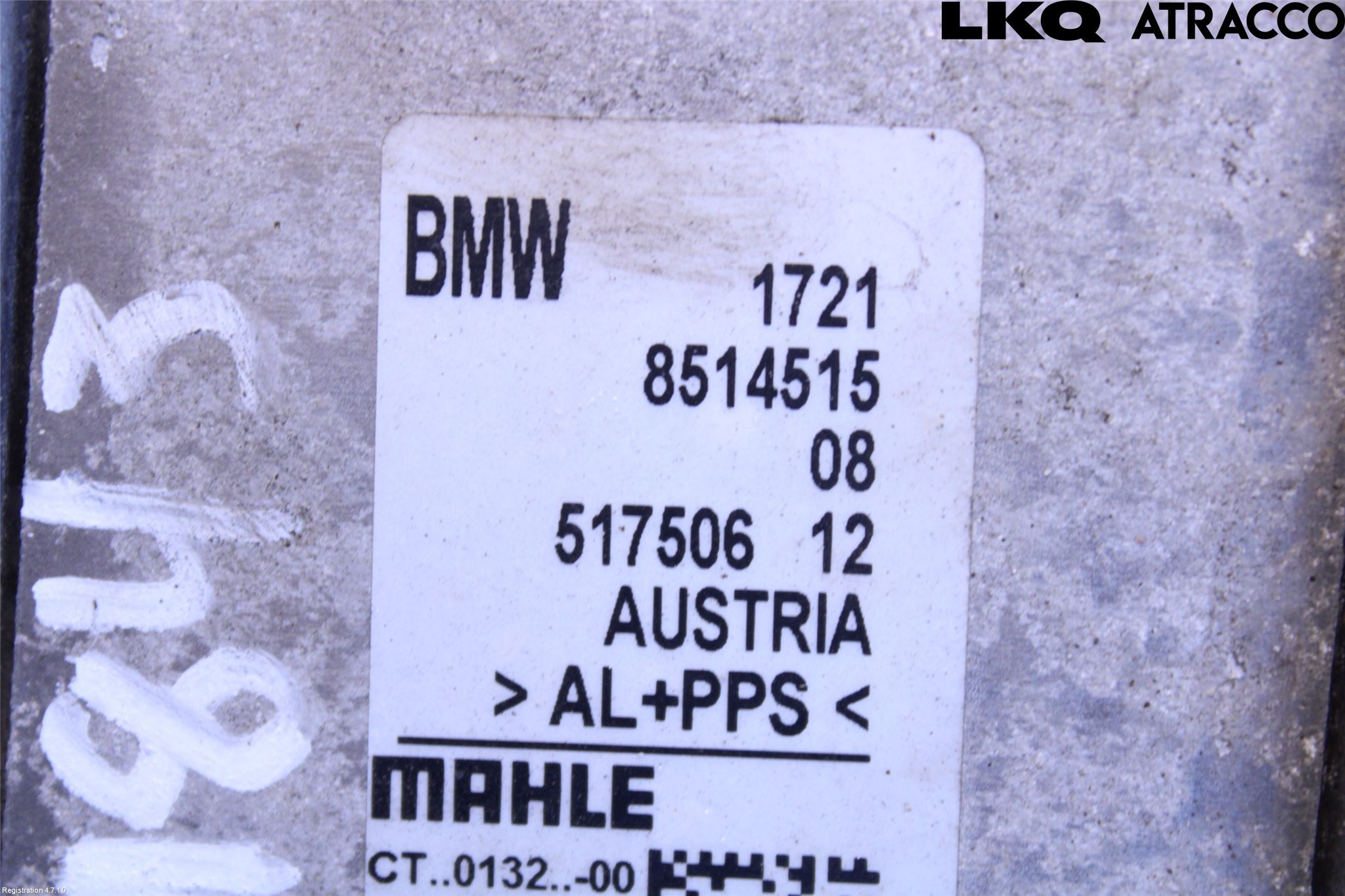 BMW 4 F36 Gran Coupé 14-20 Eksos Kjøler