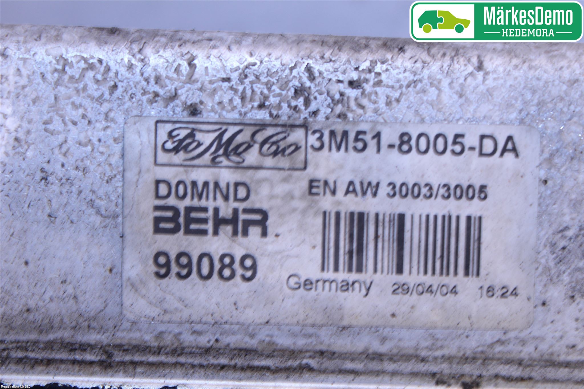 Volvo V50 04-07 Radiator Manuell