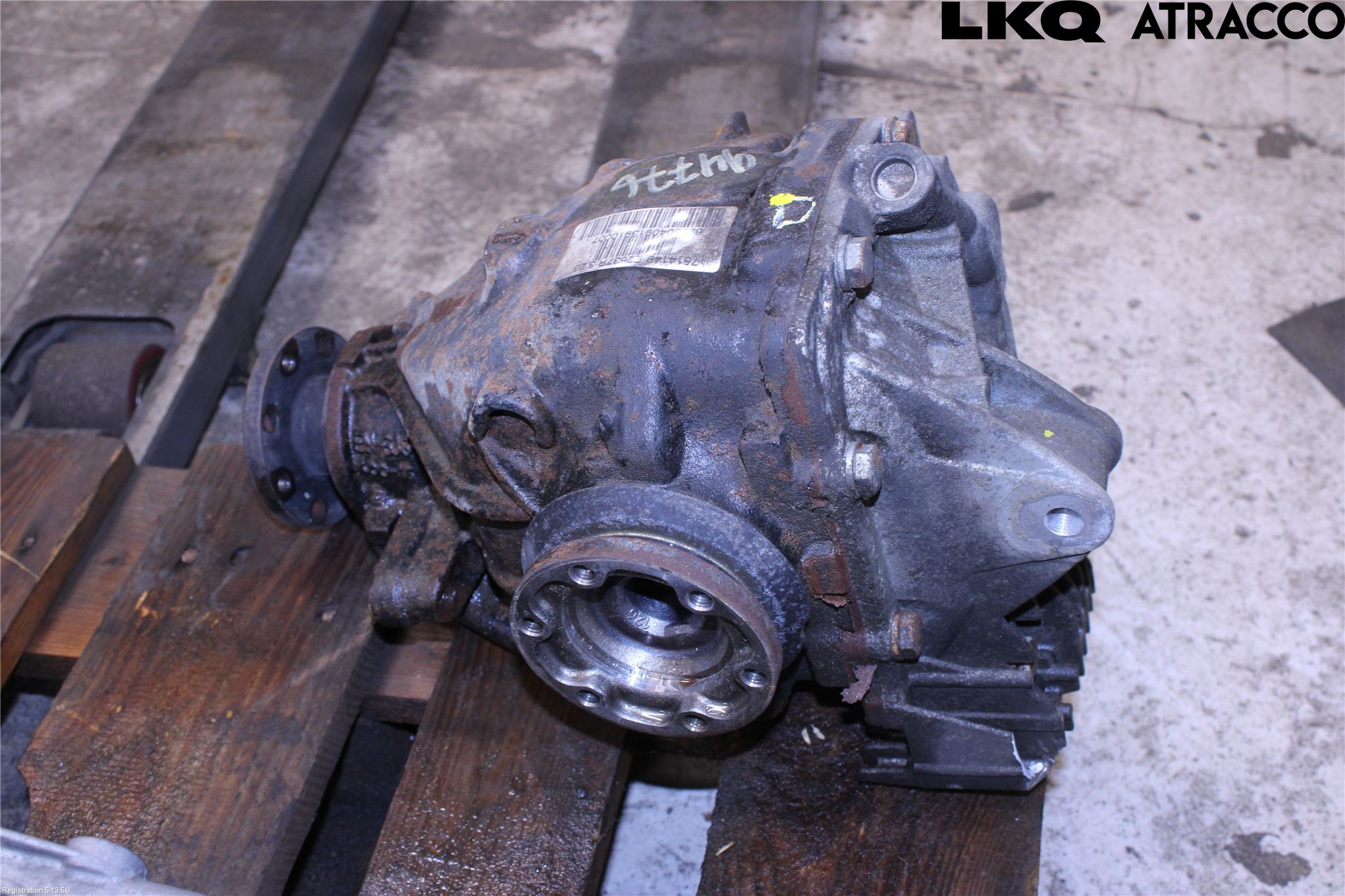 BMW Z4 E86/85Cou/CAB 02-08 Bakaksel Kardang Bak -Diff