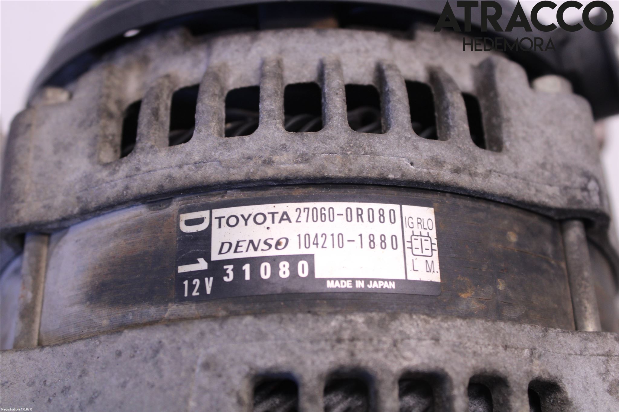 Toyota AVENSIS 09-15 Dynamo