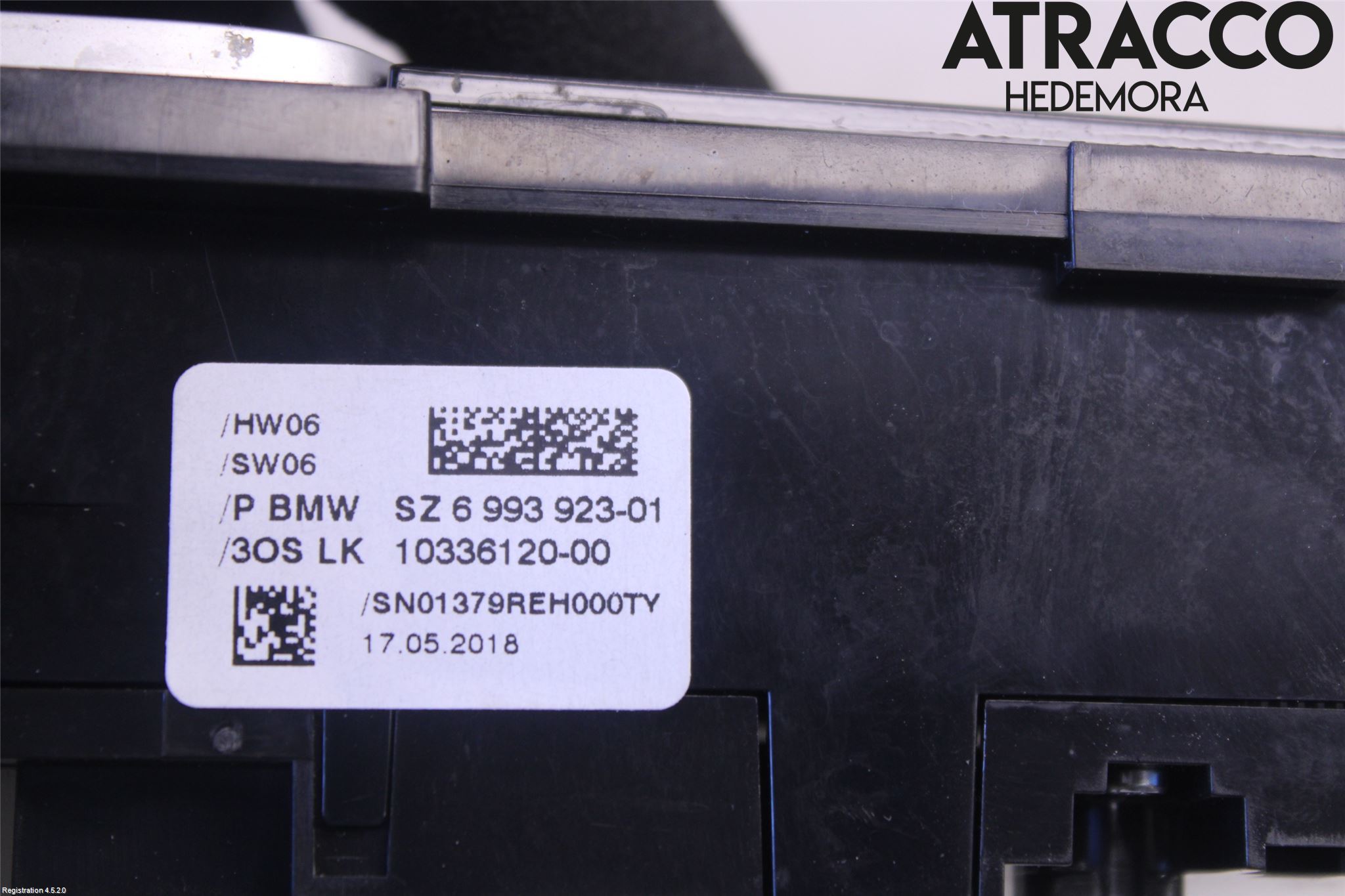 BMW 5 G30/G31/F90 17-23 Bryter Multifunksjon