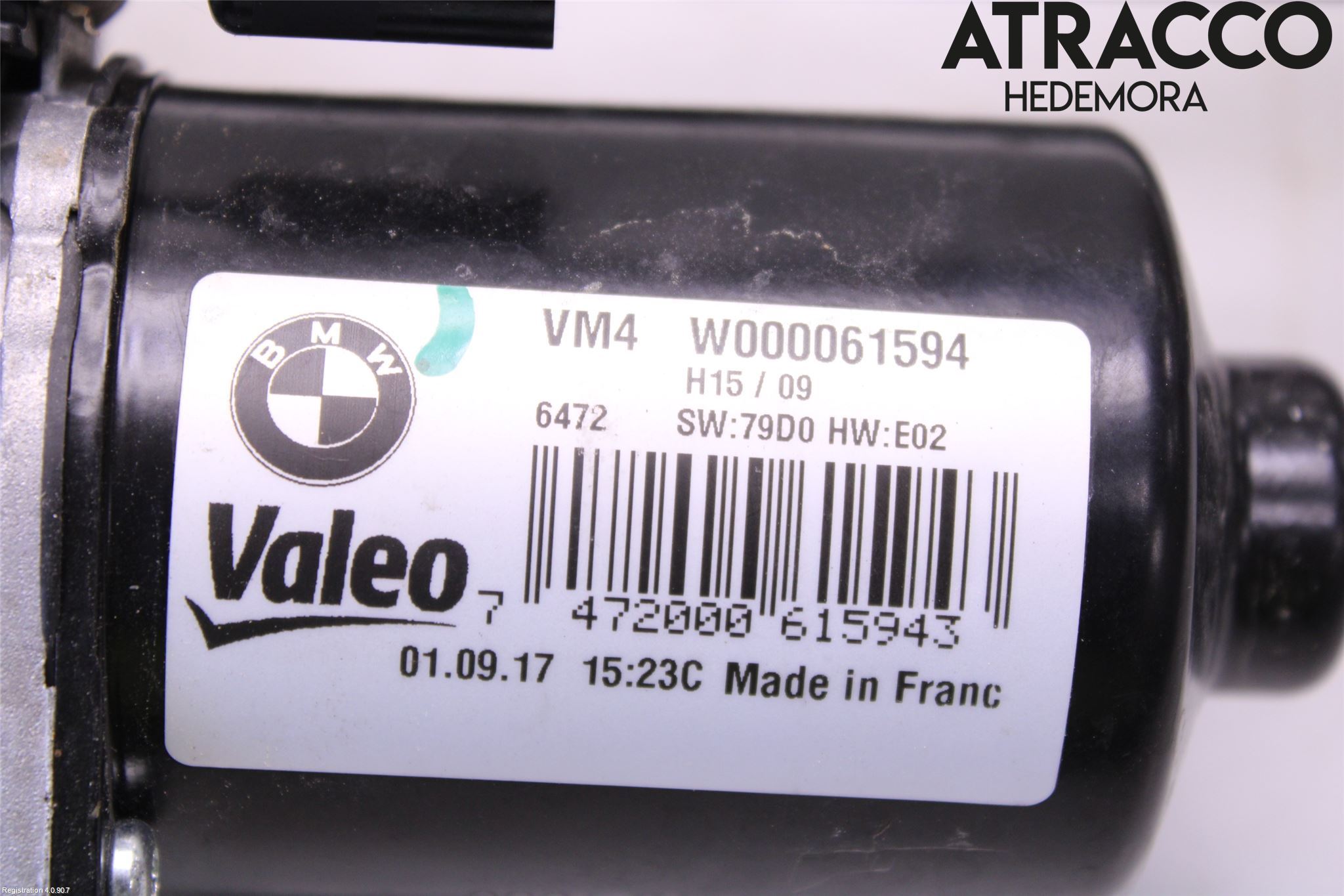 BMW 5 G30/G31/F90 17-23 Viskermotor Frontrute