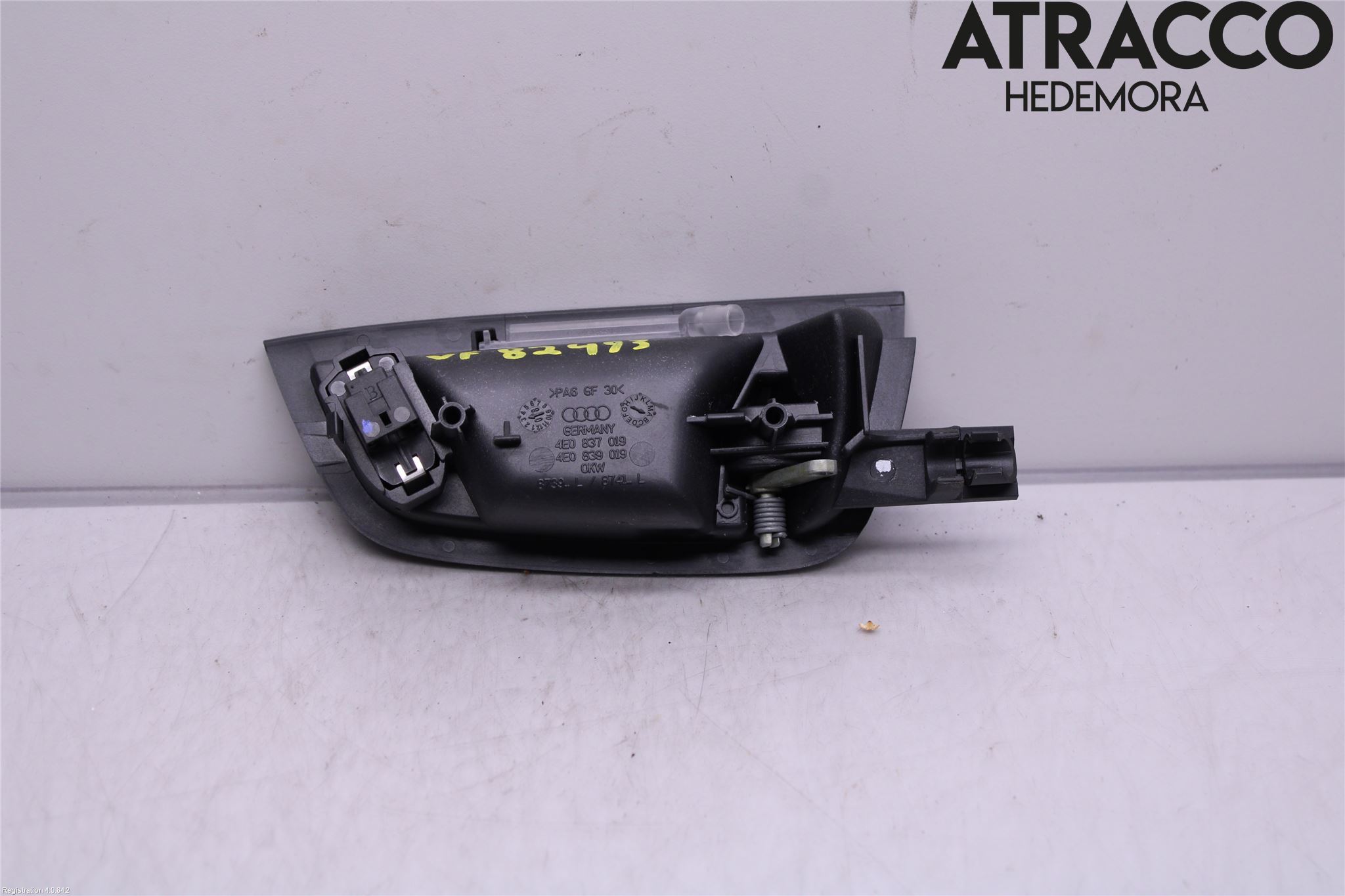 Audi A8/S8 4E  02-09 Innr Dørhandtak V Indre