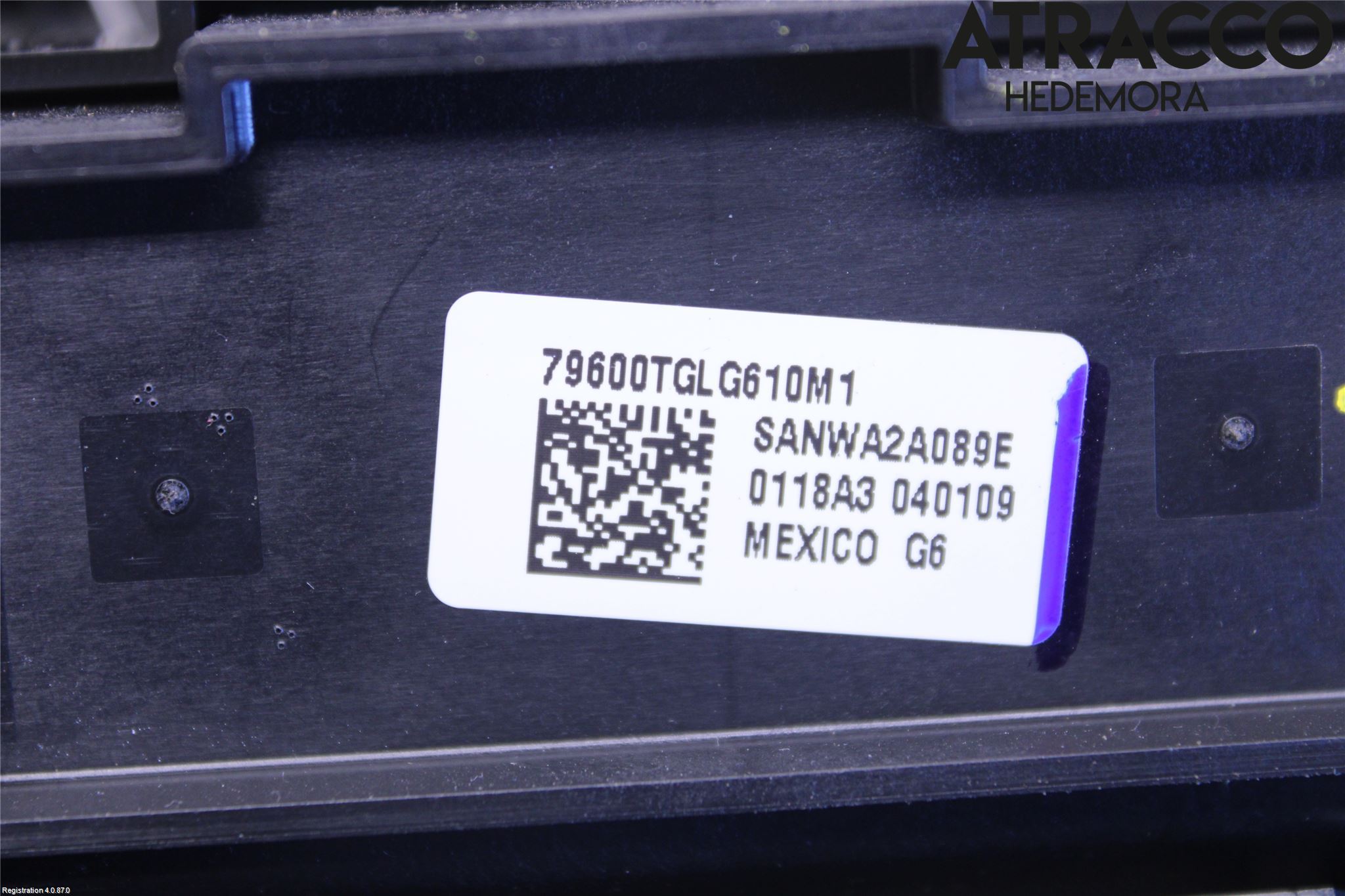 Honda CIVIC 17-22 Varme Ac Betjening-Display