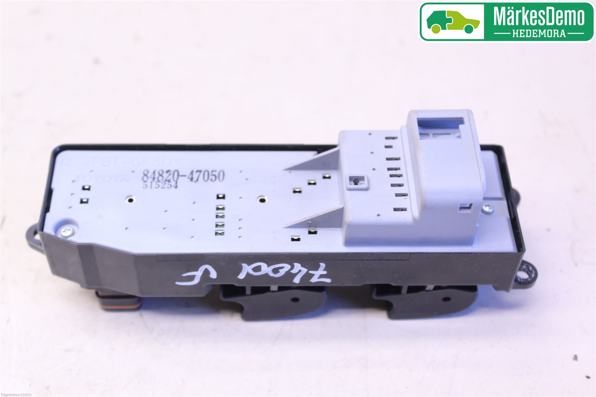 Toyota PRIUS NWH20 04-08 Bryter Vindusheis