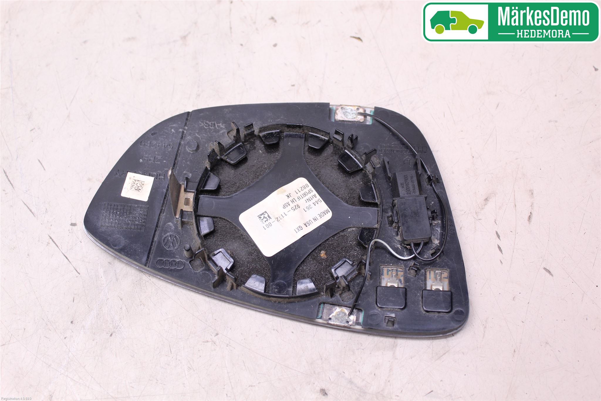 Volkswagen VW PASSAT 05-11 Speil Glass V