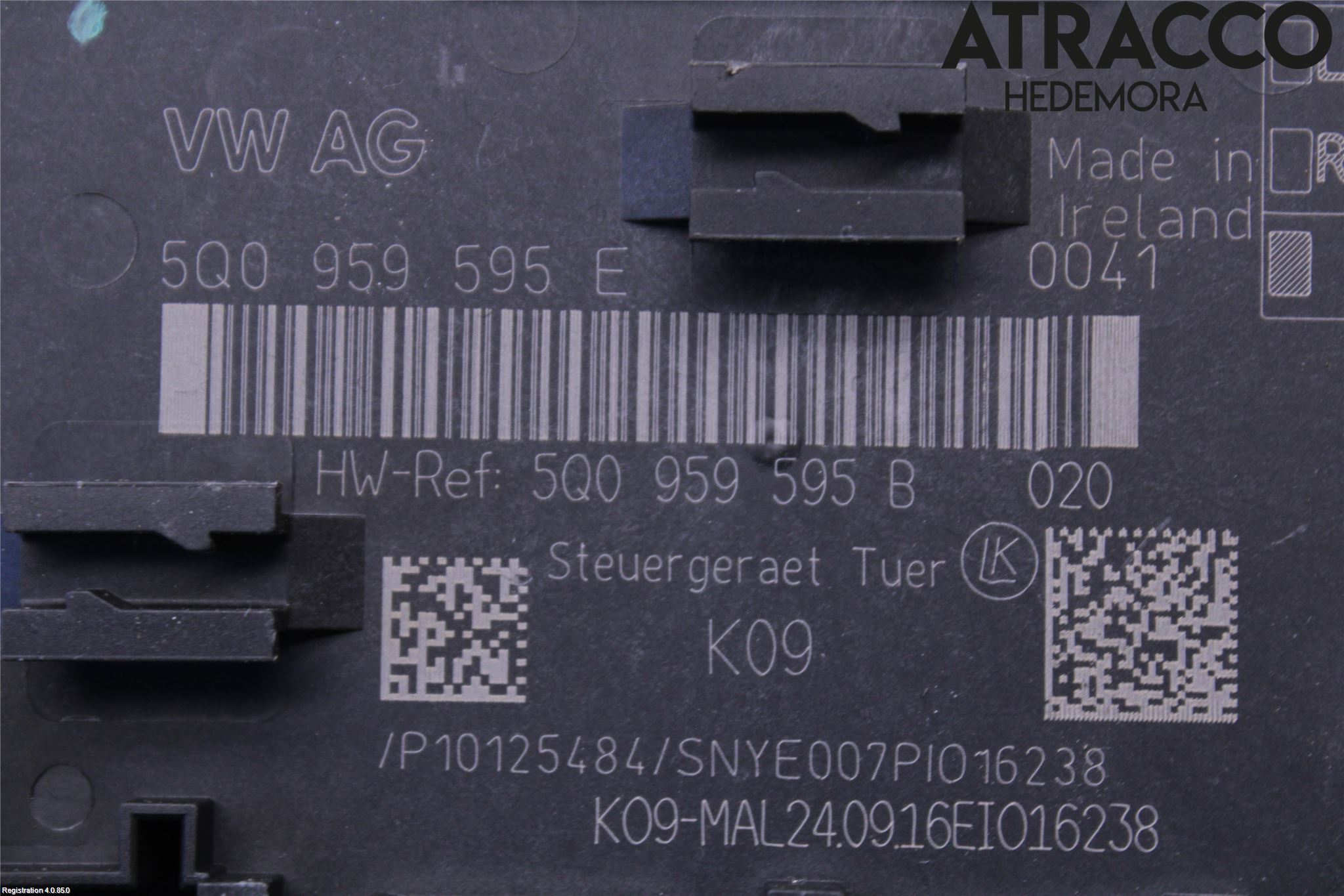 Audi A3/S3 8V 13-20 Styreenhet Dør
