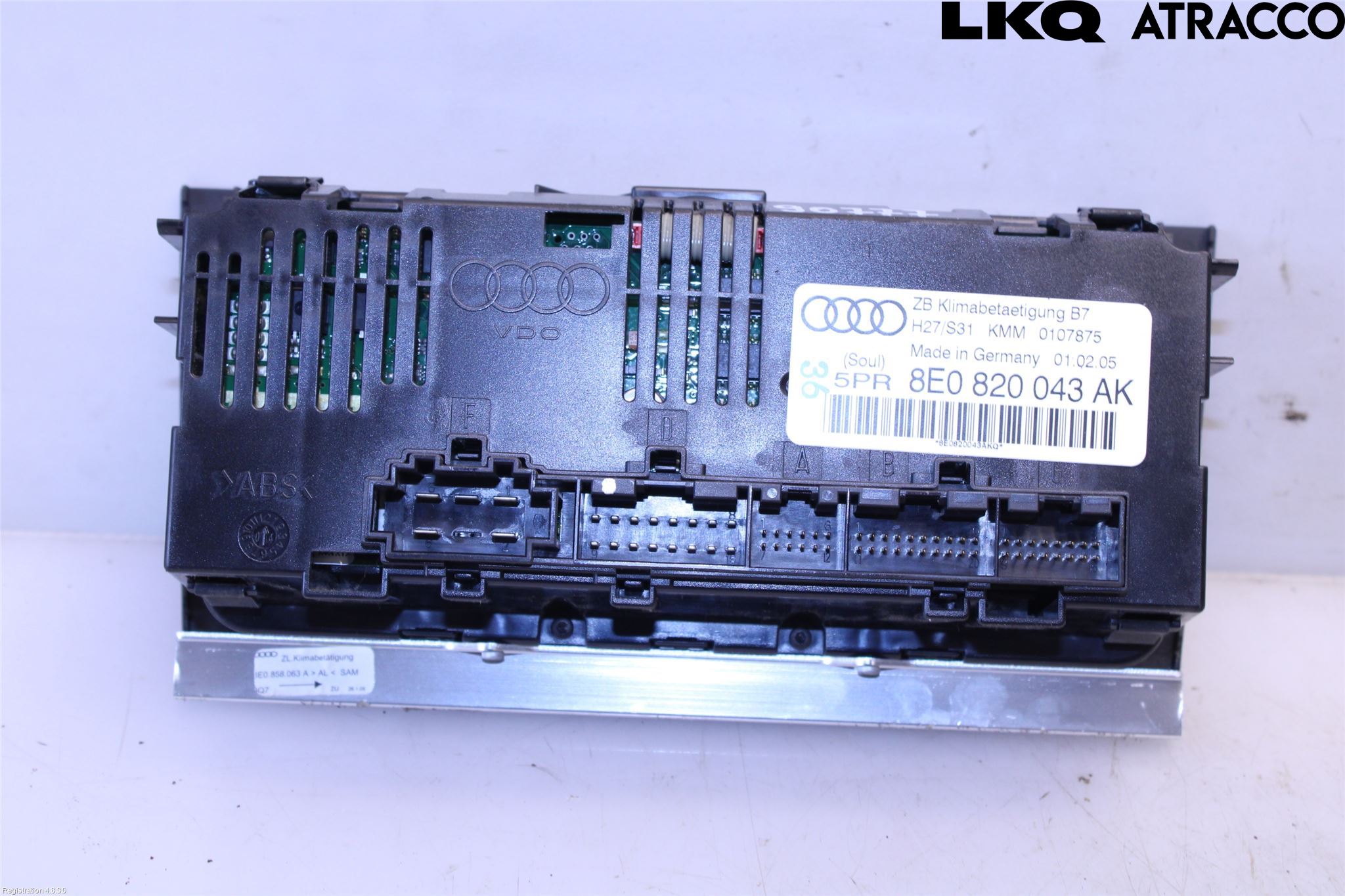 Audi A4/S4 05-07 Varme Ac Betjening-Display
