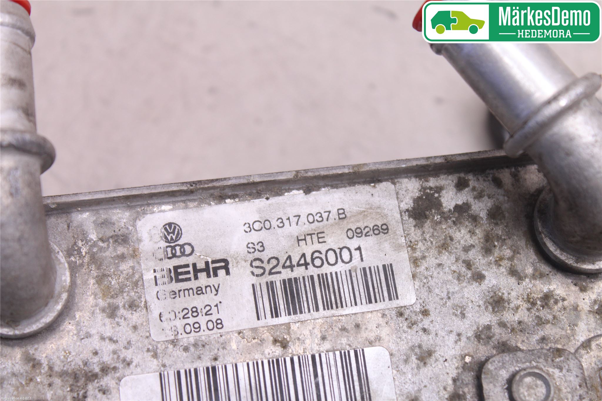 Volkswagen VW PASSAT CC 08-16 Radiator Oljekjøler Automatgea