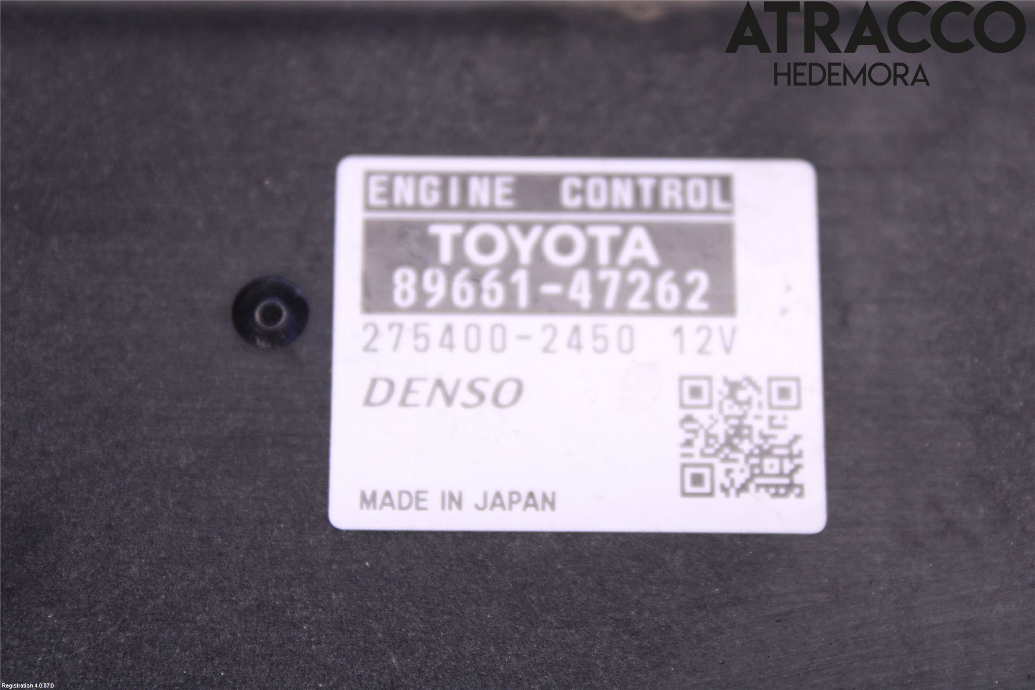 Toyota PRIUS ZVW30 09-20 Styreenhet Innsprøytning